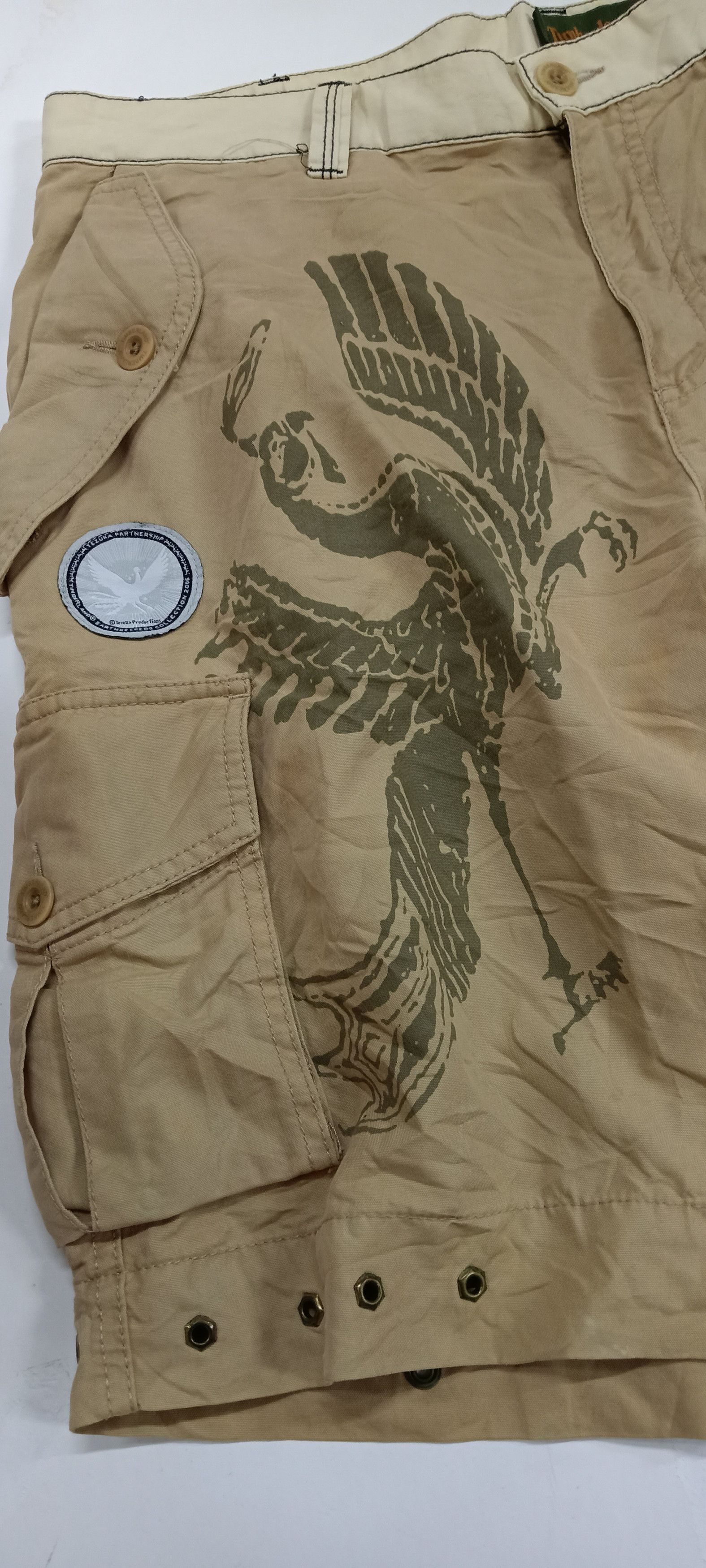 Anime × Timberland LIMITED 2006 CARGO SHORTS special timberland firebird print Size US 36 / EU 52 - 2 Thumbnail
