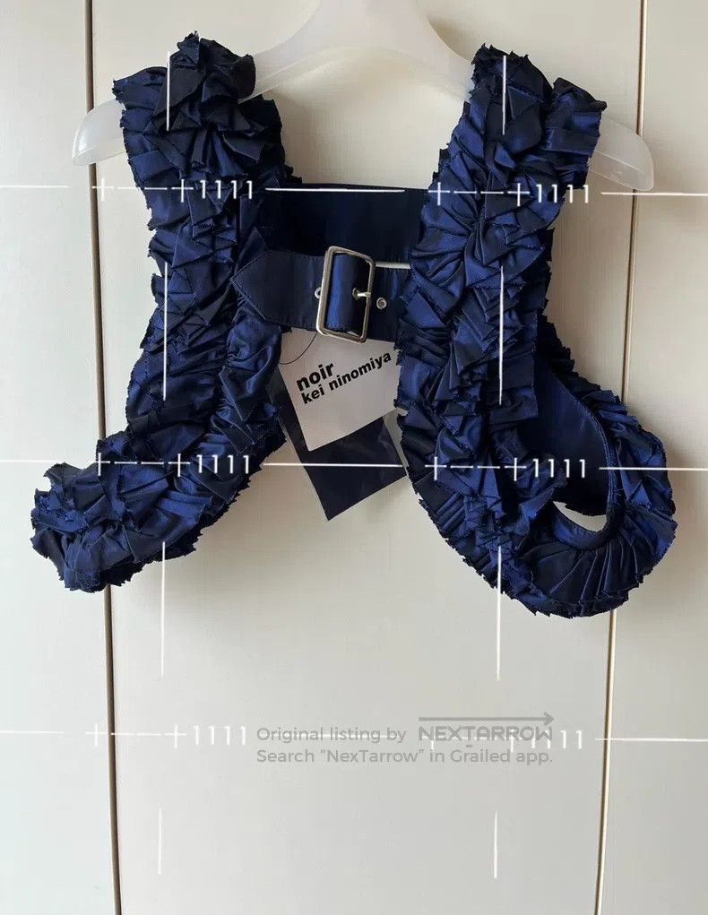 Comme des Garcons Comme Des Garcons Decorative Vest Vest Size XS / US 0-2 / IT 36-38 - 2 Thumbnail