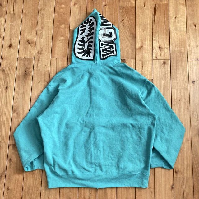 Bape BAPE Hand Drawn Face Shark Full Zip Hoodie a bathing ape Size US S / EU 44-46 / 1 - 6 Thumbnail