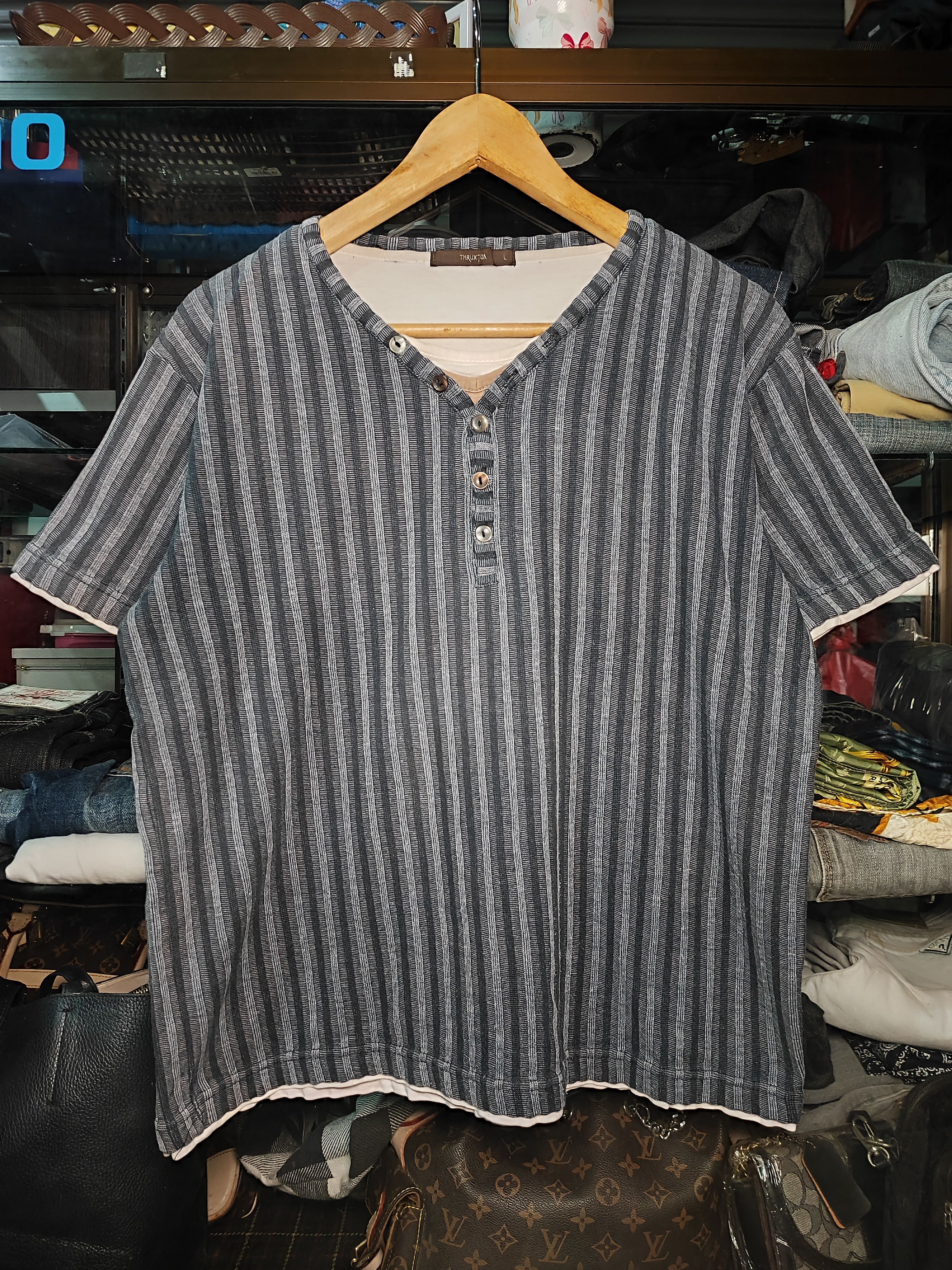 Hysteric Glamour Thruxton Japanese Archived styled Kmrii Goa AA0103 Size US M / EU 48-50 / 2 - 2 Thumbnail