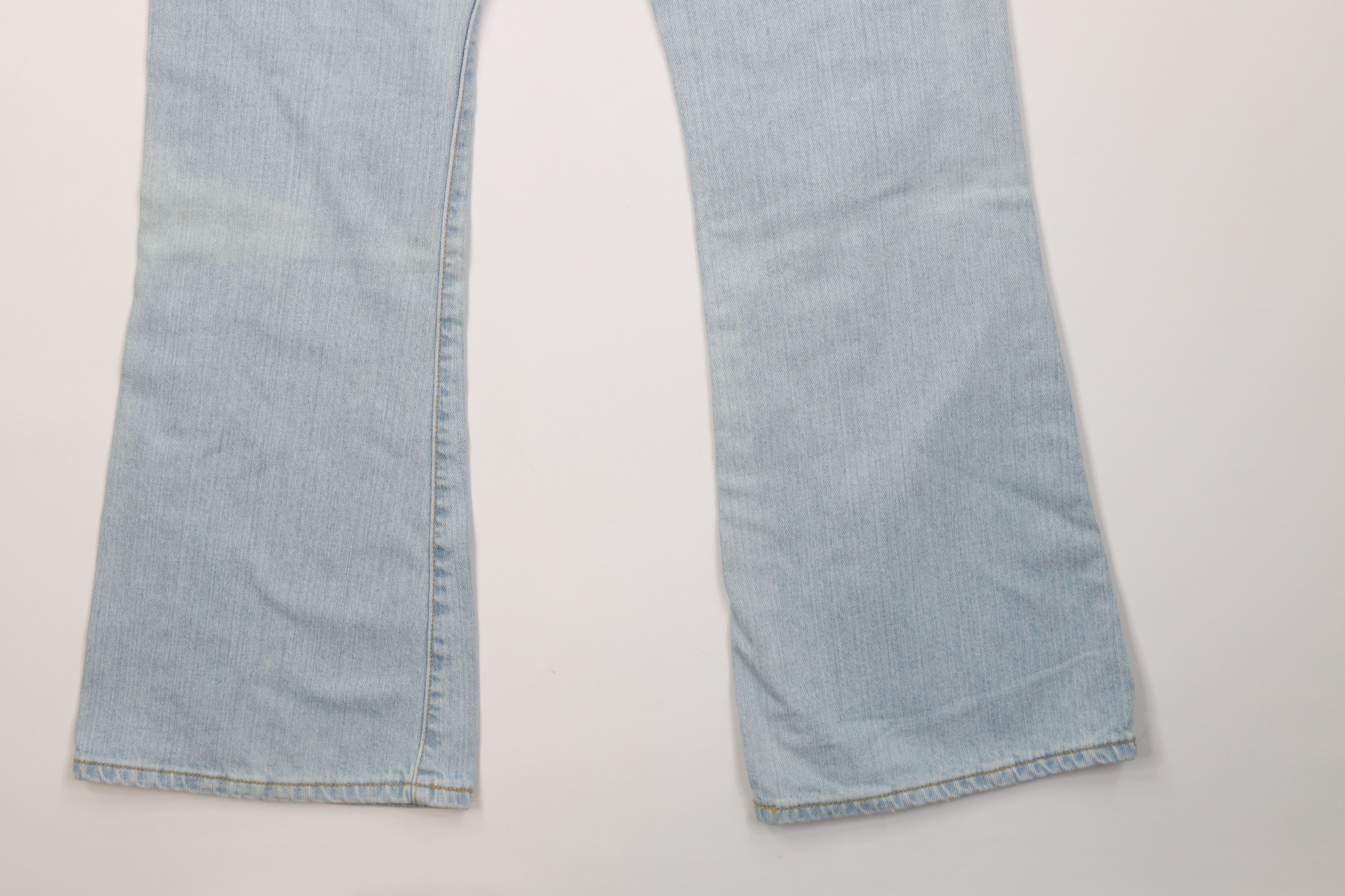 Levi's Vintage Y2K 2005 Levis 519 Rise Flared Denim Jeans Blue Size 30" / US 8 / IT 44 - 13 Thumbnail