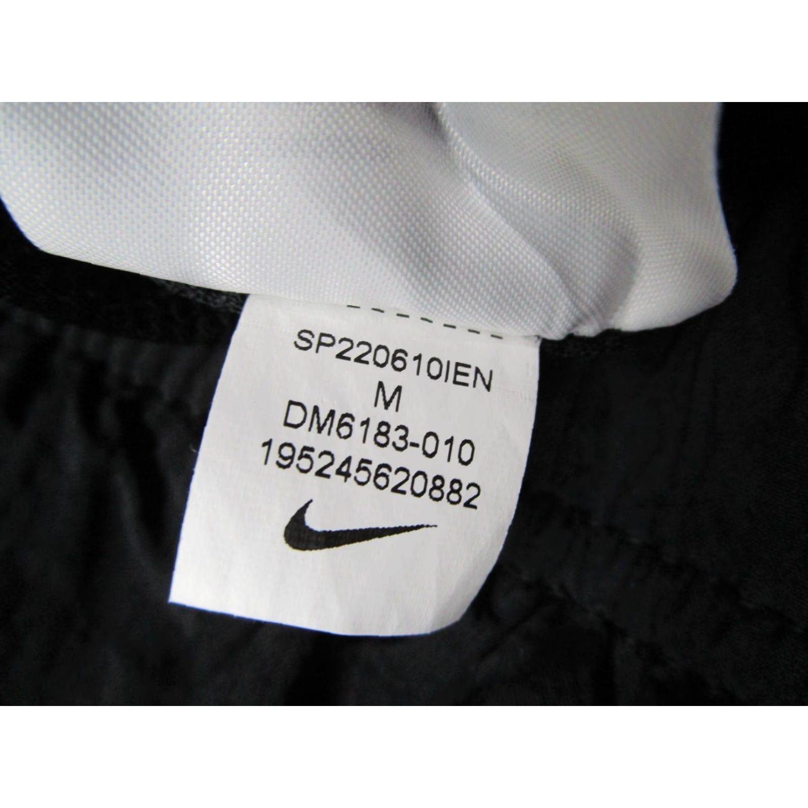 Nike Nike Joggers Women Medium Black Nylon Sportswear Workout Lined Windbreaker 30x27 Size 32" / US 10 / IT 46 - 5 Thumbnail