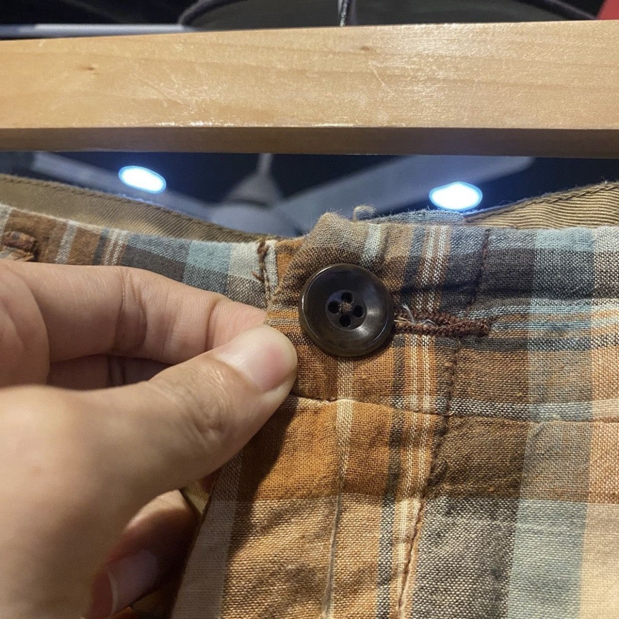 Kapital Kapital brown plaid shorts 28 Size US 28 / EU 44 - 7 Thumbnail