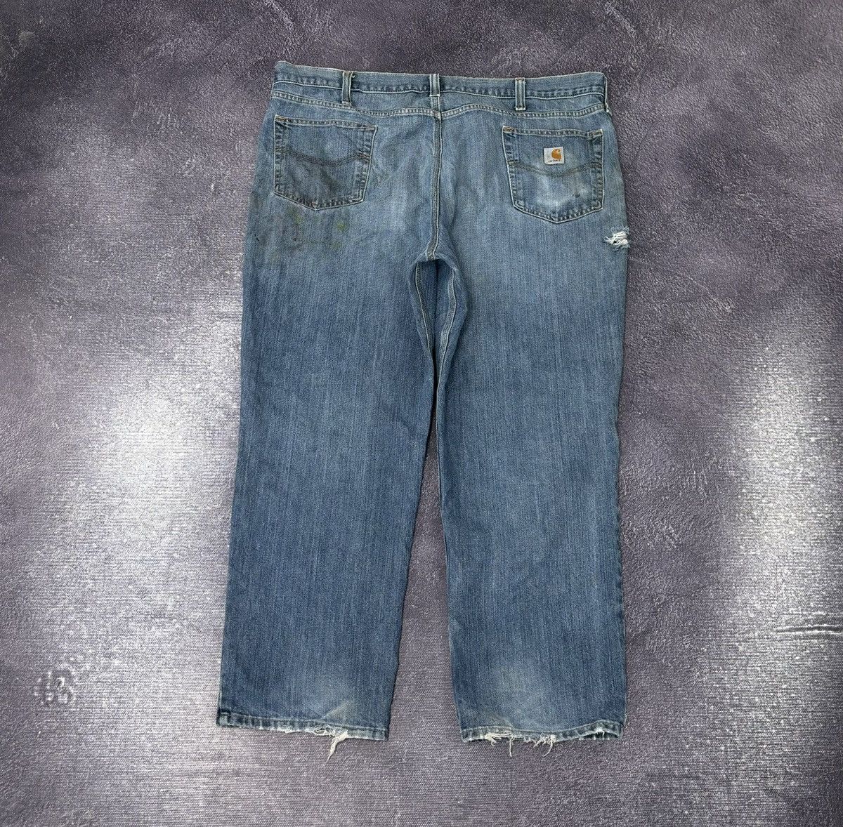 Carhartt Vintage Carhartt Y2K Work USA Hype Denim Baggy Jeans Size US 44 / EU 60 - 1 Thumbnail