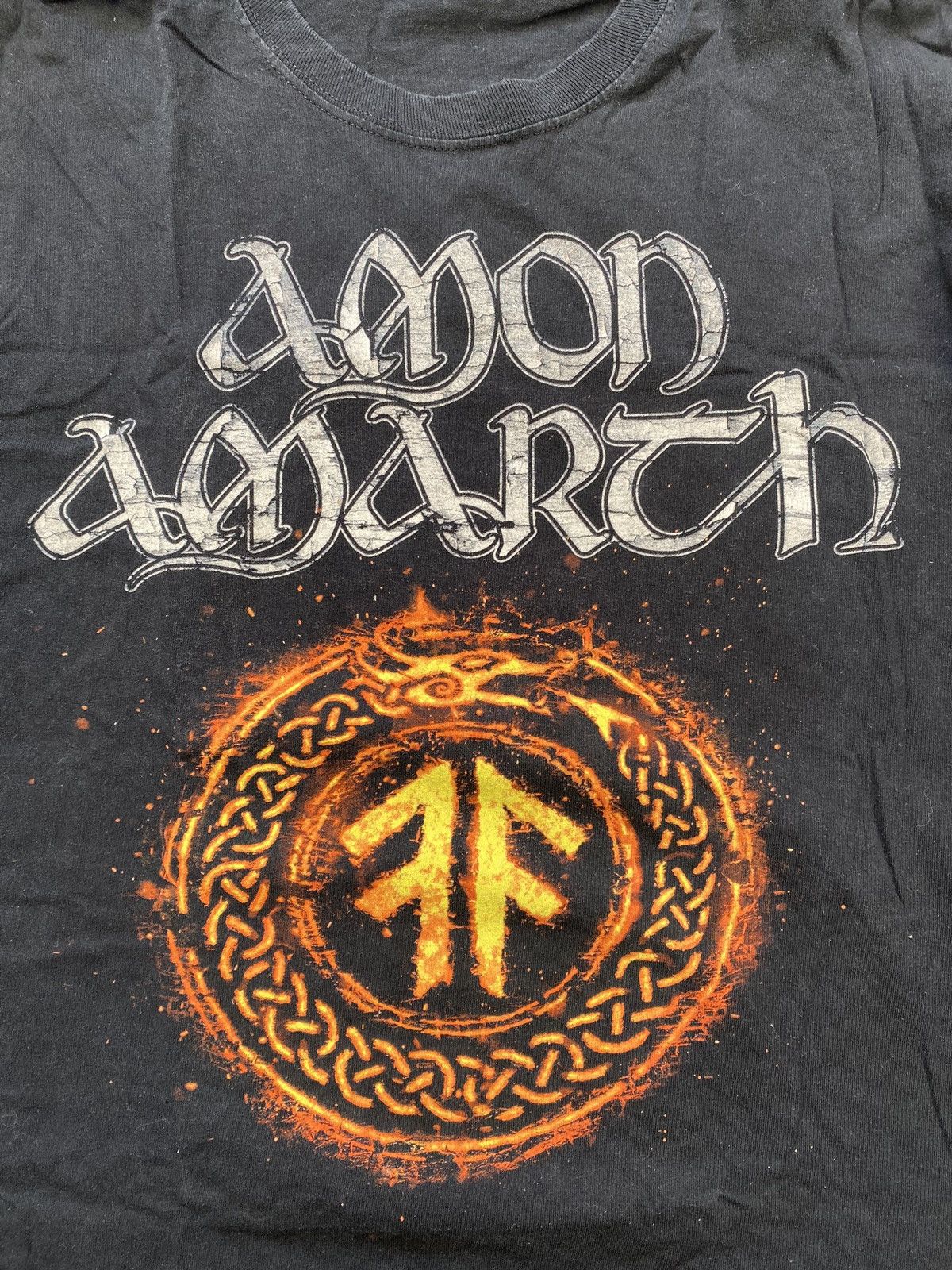 Band Tees Vintage Amon Amarth Men’s Black Longsleeve T-shirt Size US XL / EU 56 / 4 - 6 Thumbnail