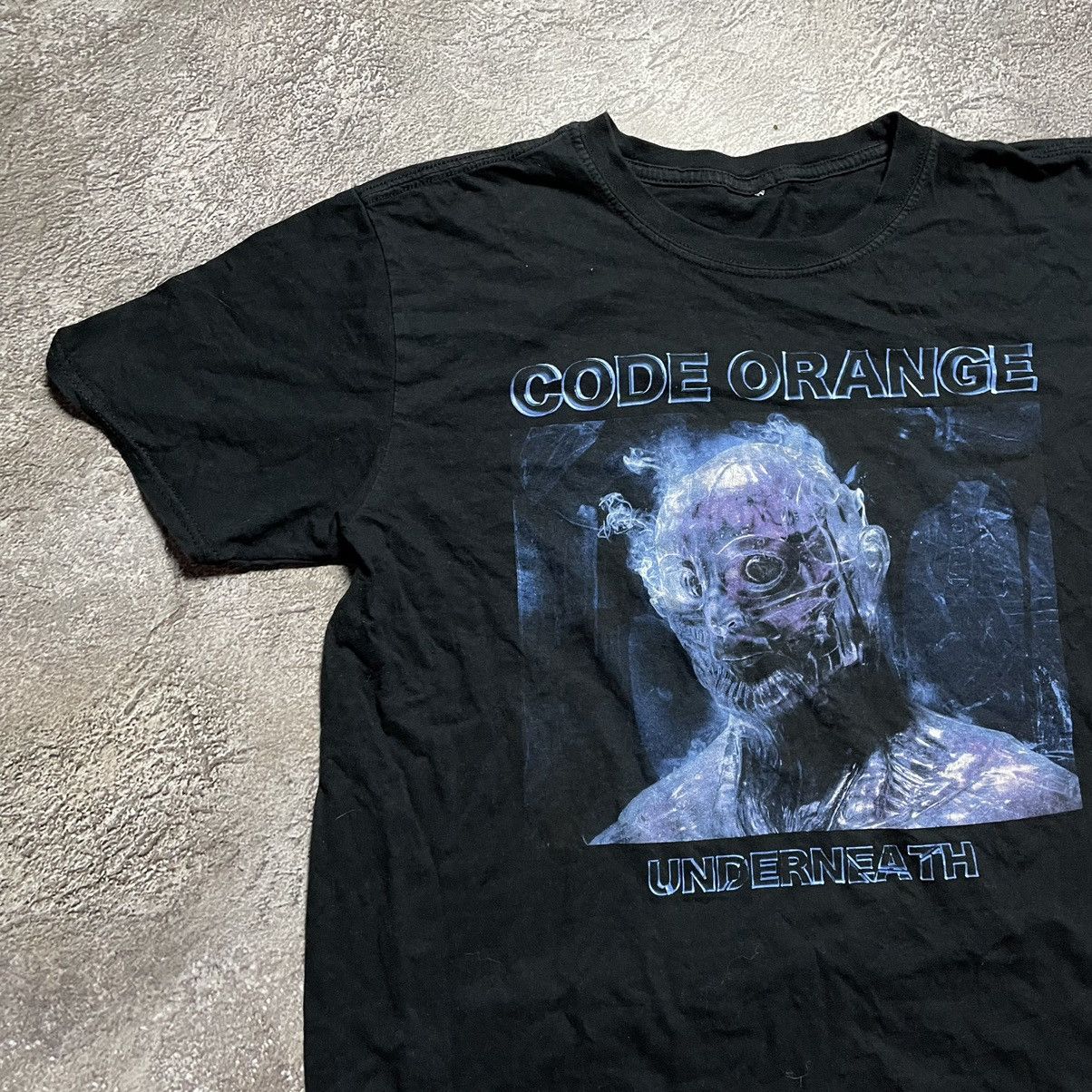 Vintage Vintage Y2K Faded Black Graphic Band Tee Grunge Horror L Size US L / EU 52-54 / 3 - 3 Thumbnail