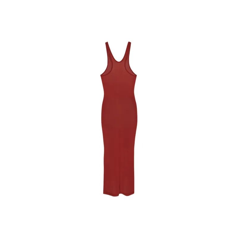 Saint Laurent Paris o1la1rc1a0425 710433 Tank Top Dress in Jersey in Red Size S / US 4 / IT 40 - 2 Thumbnail