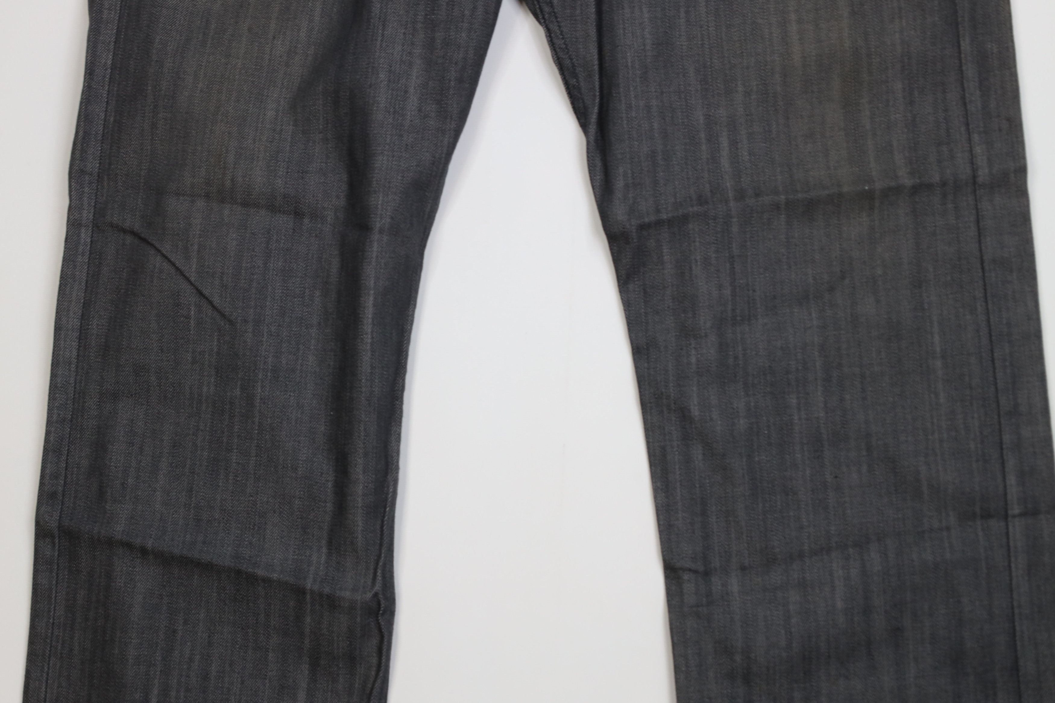 Levi's Vintage Y2K Levis 569 Loose Straight Wide Leg Jeans Gray Size US 38 / EU 54 - 3 Thumbnail