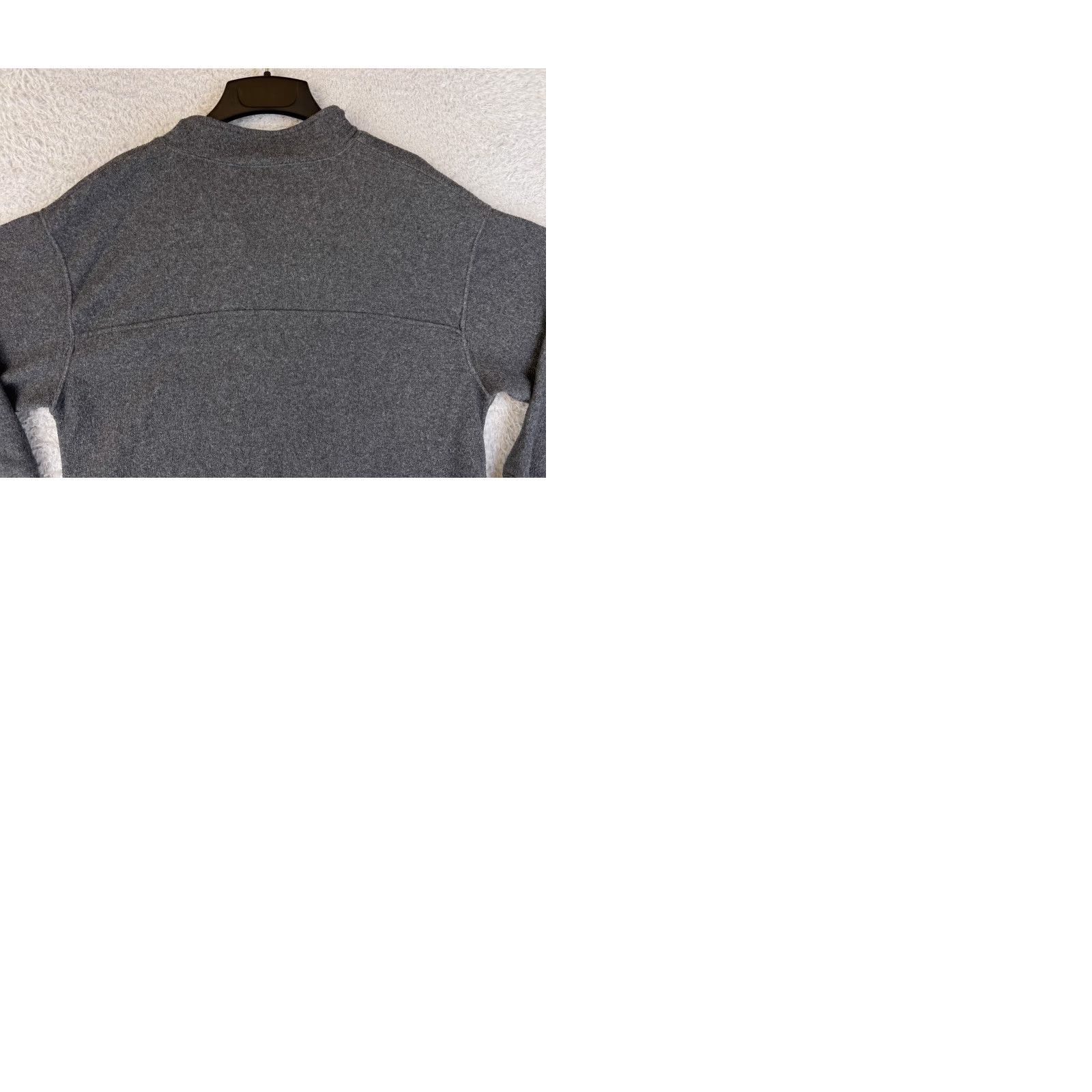Vintage Justin A'llen XTRA Mens 1/4 Zip Sweater Shirt Casual Dark Heather Gray Fall Winter Spring All Seasons Size US S / EU 44-46 / 1 - 9 Thumbnail