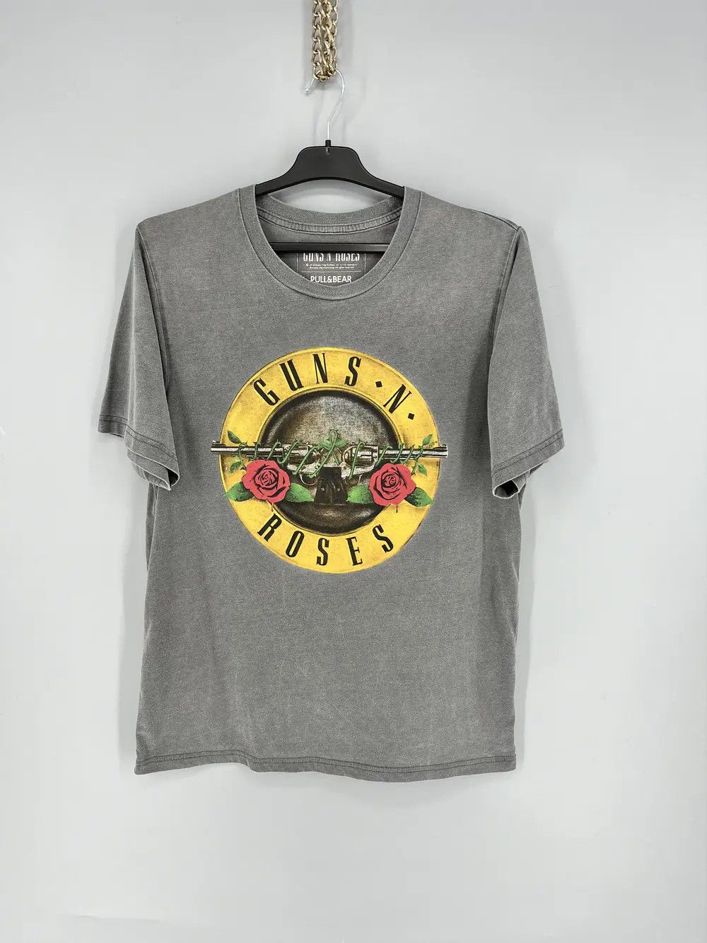 Band Tees × Vintage Vintage Guns N’ Roses 🌹 Big Logo Double Sided T-Shirt Size US S / EU 44-46 / 1 - 1 Thumbnail