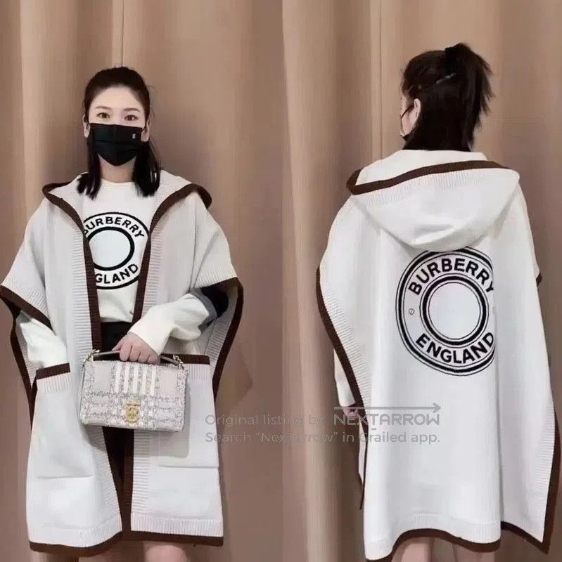 Burberry Burberry Beige Cashmere Women's Cardigan. Size XXS / US 00 / IT 34 - 2 Thumbnail