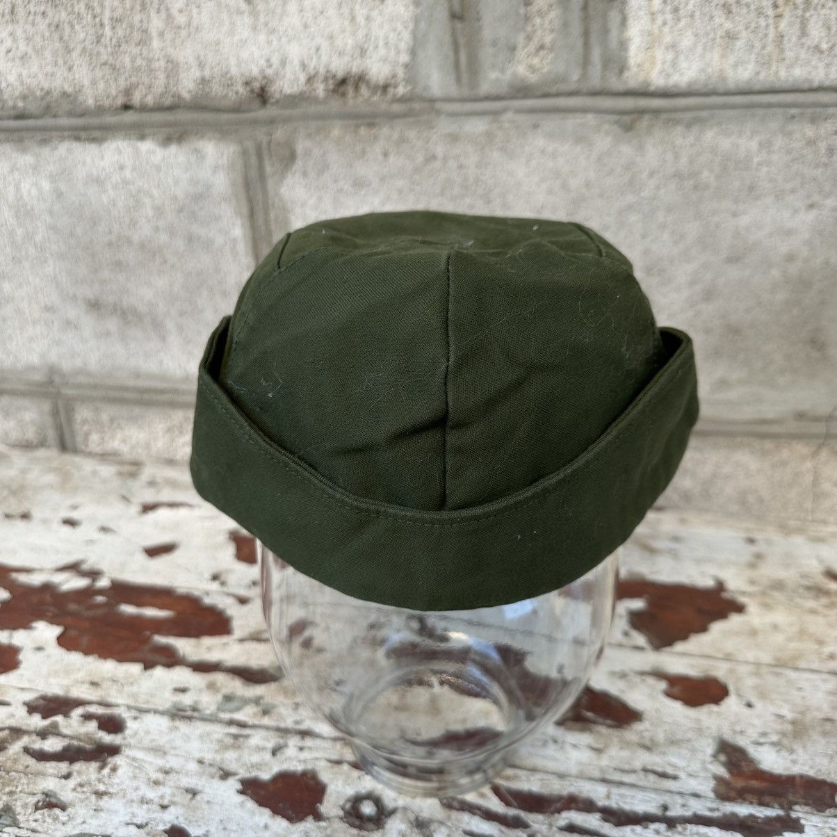If Six Was Nine Vintage Swedish Army Ear Flap Ear Warmer Military Cap Hat Size ONE SIZE - 4 Thumbnail