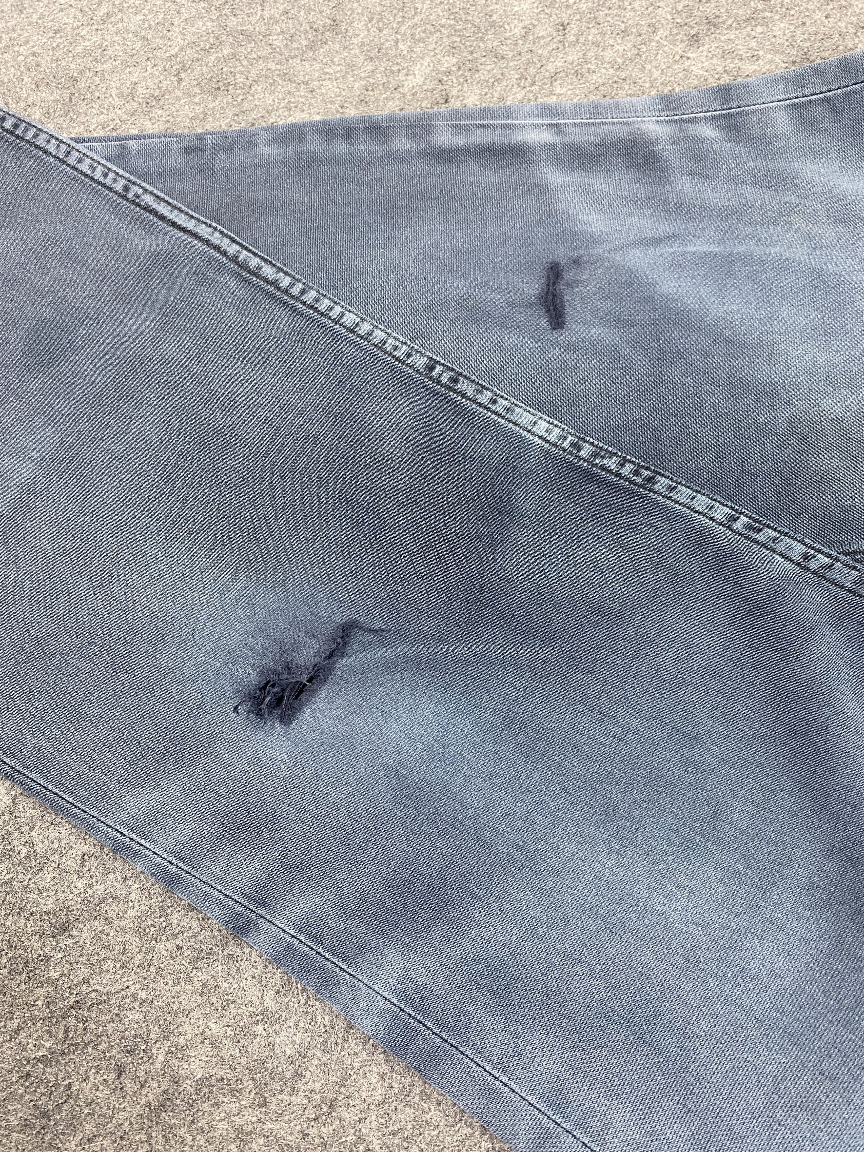 If Six Was Nine Vintage Faded Black Levis 517 Flare Denim Pants -CP214 Size US 31 - 9 Thumbnail