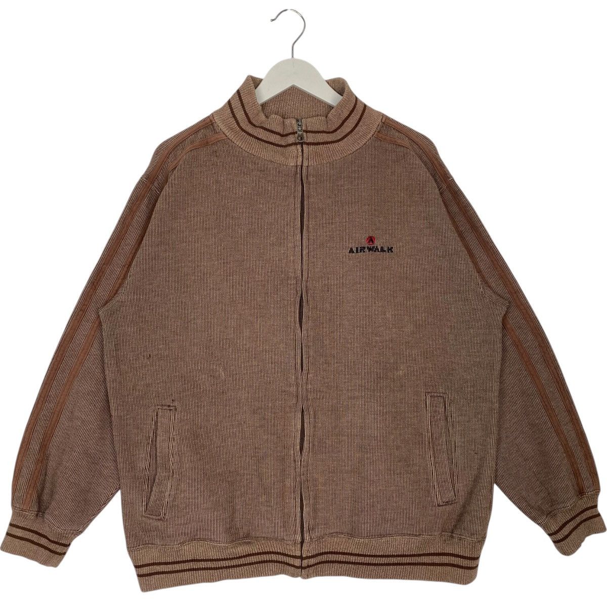 Other Vintage Air Walk Full Zip Brown Pullover Jumper Size XL Size US XL / EU 56 / 4 - 1 Thumbnail