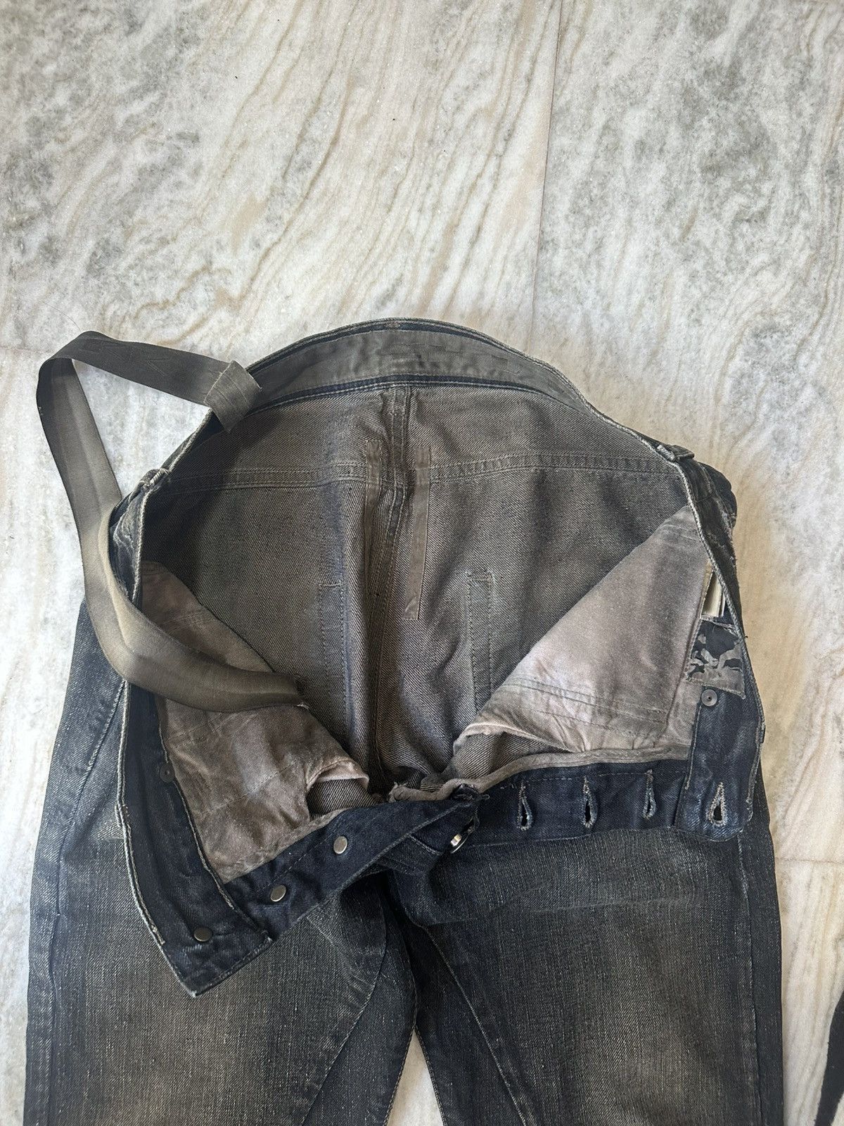 Rick Owens Rick Owens Stag Clawmark Detroit Jeans Size US 30 / EU 46 - 6 Thumbnail