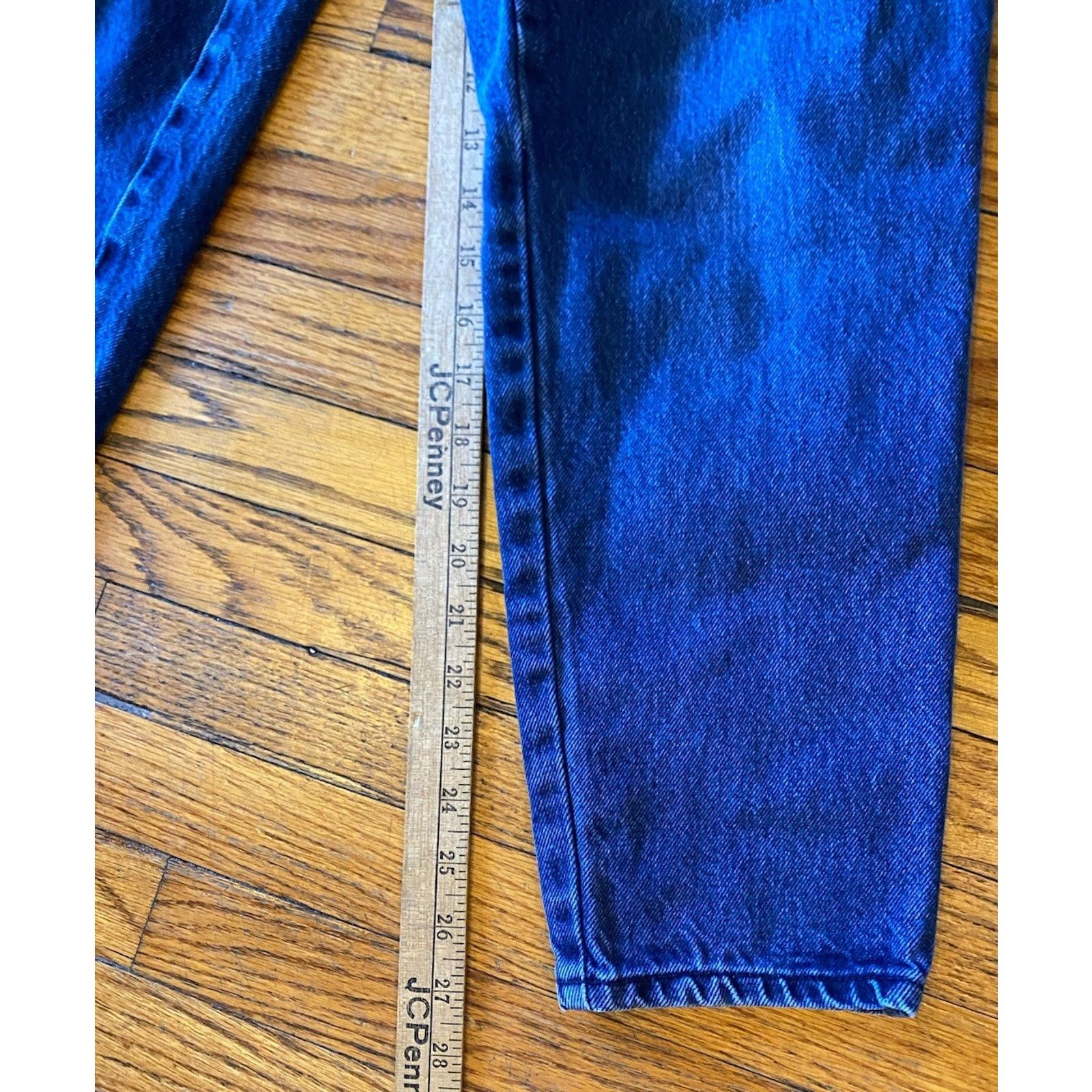 Vintage Chic VTG Jeans Size 13 Average Medium Wash Denim Mid Rise Size 27" / US 4 / IT 40 - 8 Thumbnail
