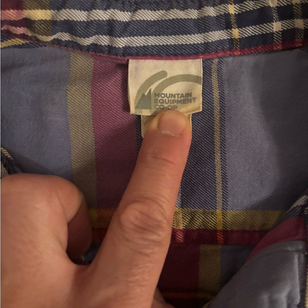 Mountain Equipment Company M.E.C. Vintage Plaid Button-Up Shirt Size US M / EU 48-50 / 2 - 4 Thumbnail