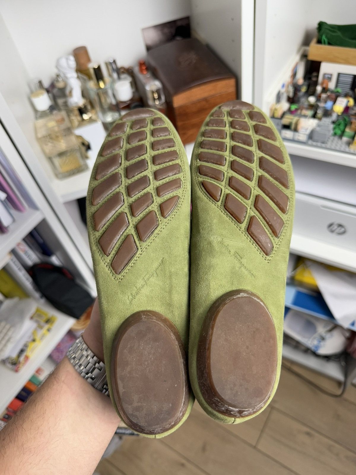 Designer × Salvatore Ferragamo Salvatore Ferragamo loafers flats shoes US8 designer luxury Size US 8 / IT 38 - 5 Thumbnail