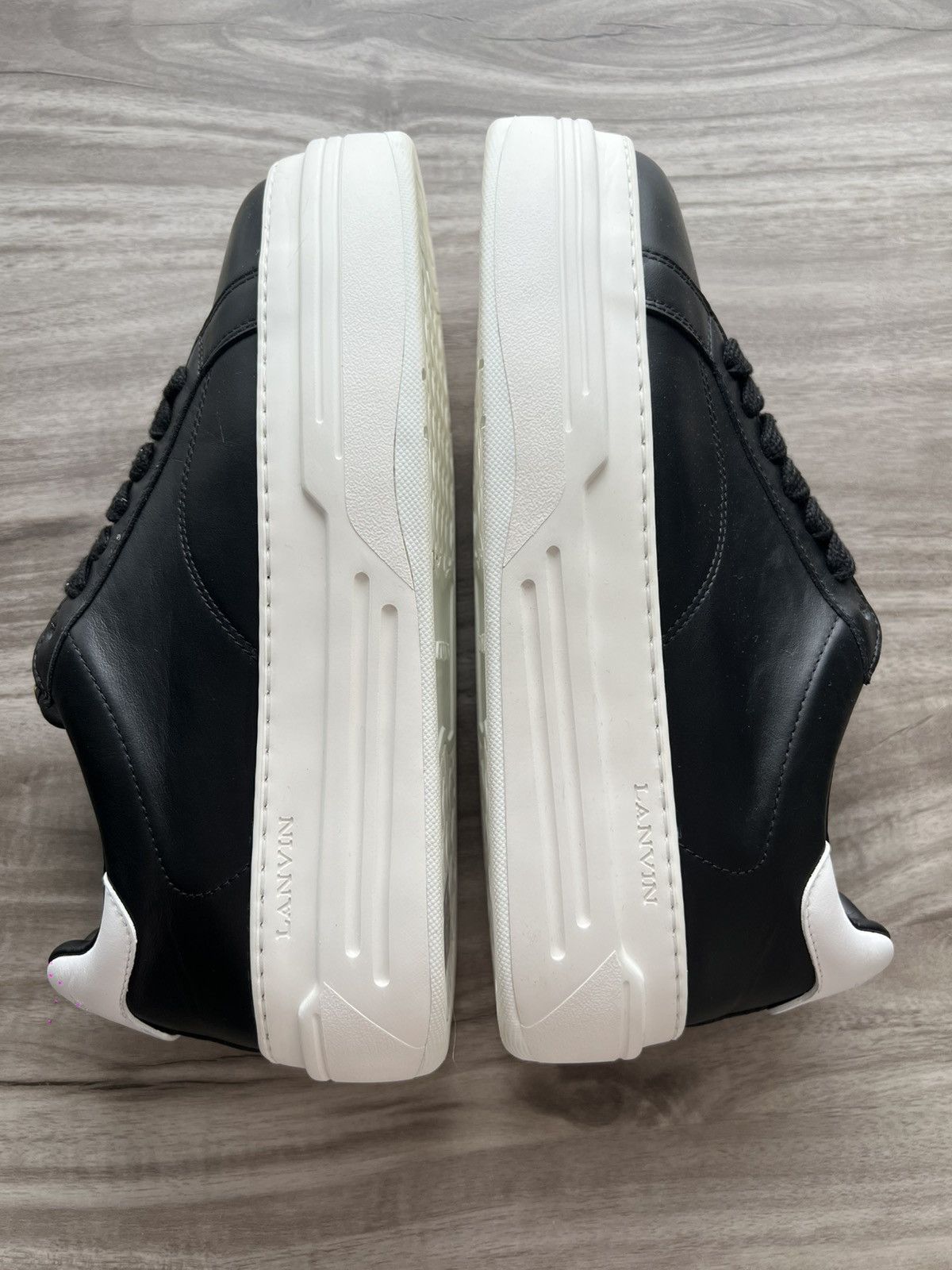 Lanvin LANVIN Ddb0 Leather Platform Sneaker WORN ONCE Sz. 9.5 Women Size US 9.5 / IT 39.5 - 2 Thumbnail