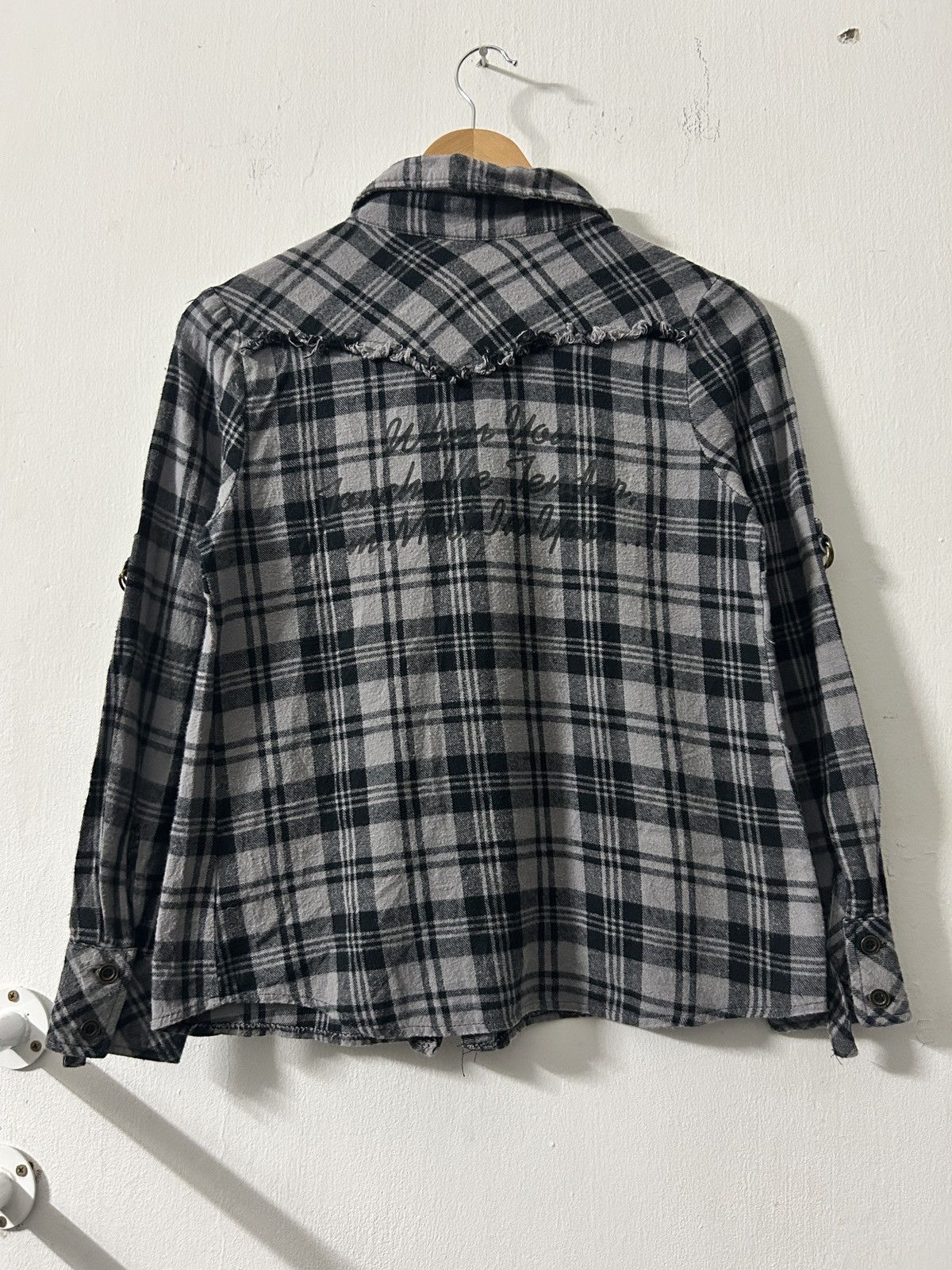 Beauty Beast Cecil Mcbee Checked Distressed Punk Style Size XS / US 0-2 / IT 36-38 - 2 Thumbnail