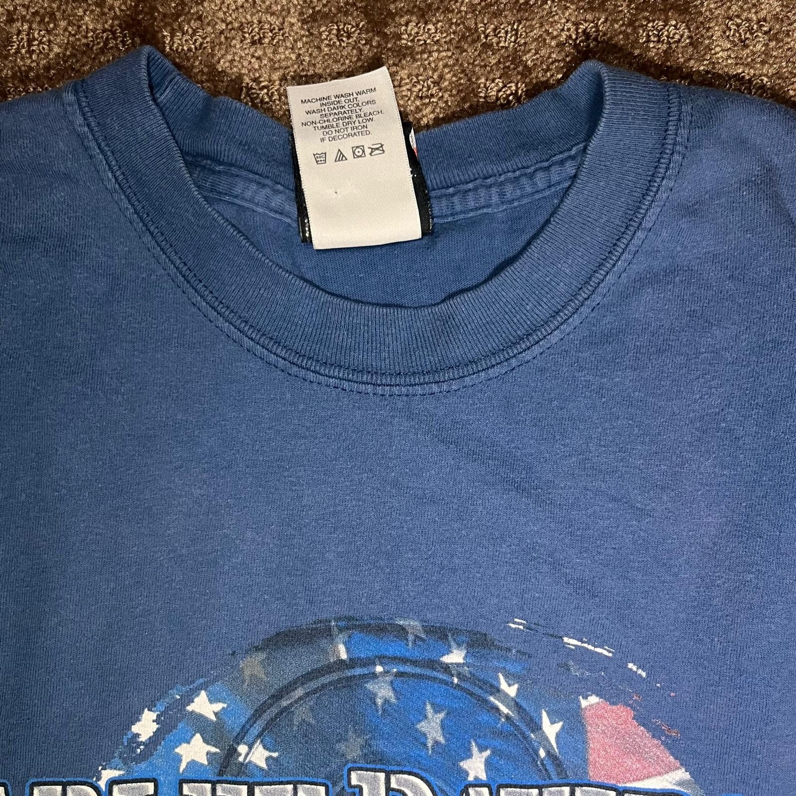 Harley Davidson Harley-Davidson 🏍️ American Flag Logo Tee – Size M Size US M / EU 48-50 / 2 - 3 Thumbnail
