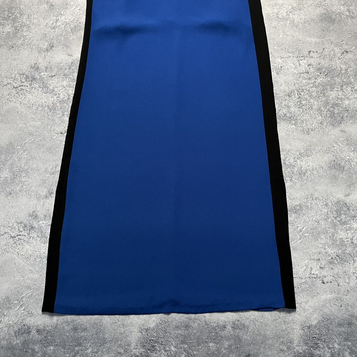 Designer × Elisabetta Franchi Elisabetta Franchi Maxi Blue Dress Luxury Designer Size ONE SIZE - 3 Thumbnail