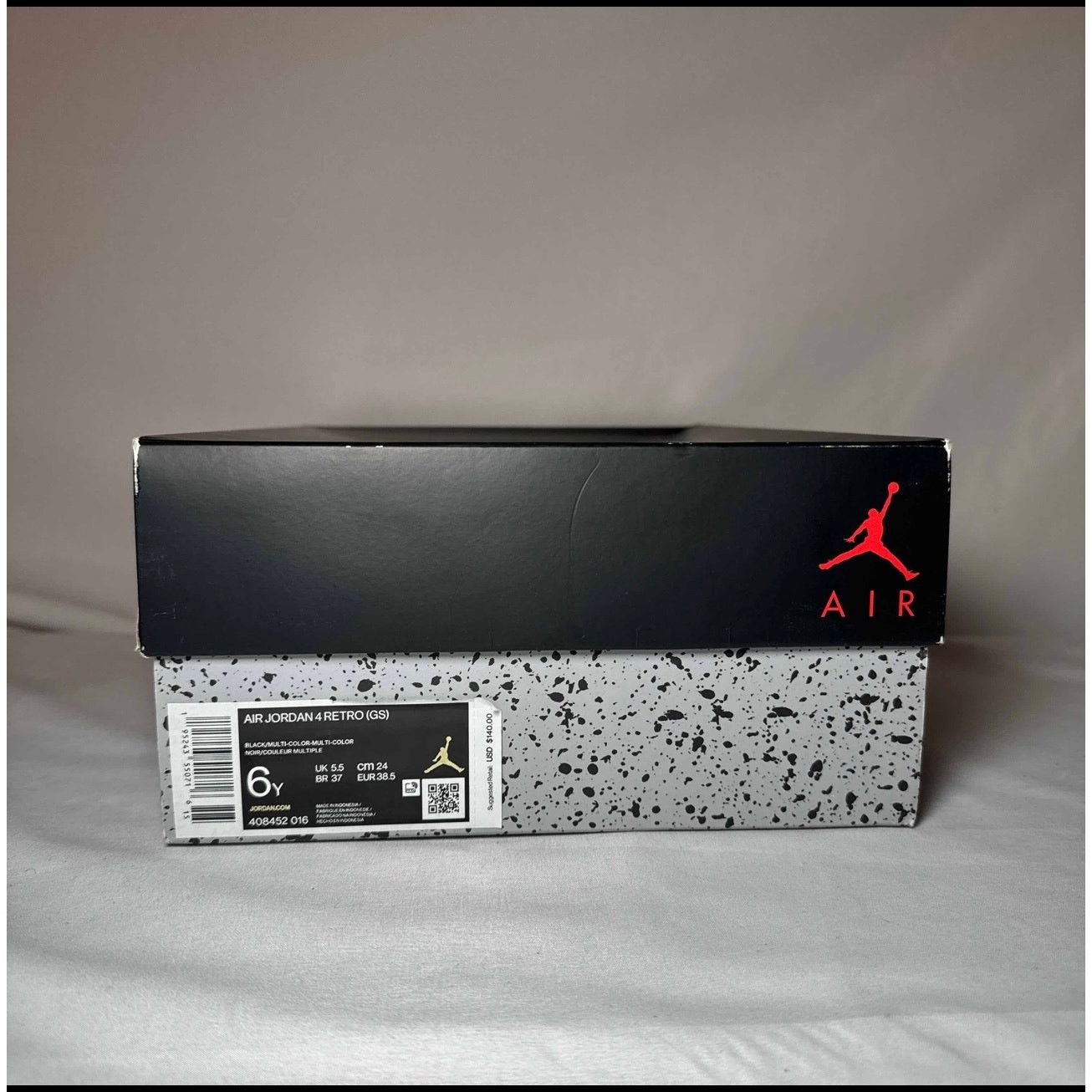 Jordan Brand × Nike Size 6 - Nike Air Jordan 4 Retro GS Red Thunder Men's Shoes Size US 6 / EU 39 - 9 Thumbnail