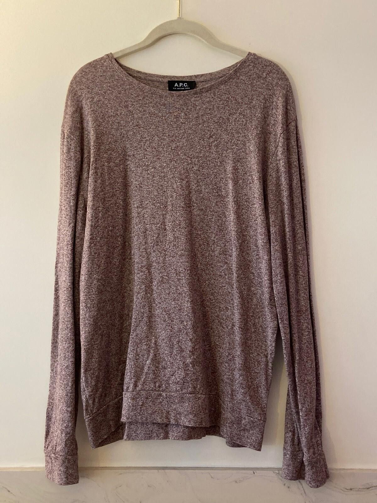A.P.C. A.P.C. Brick Crewneck Pullover Sz XL Size US XL / EU 56 / 4 - 1 Thumbnail