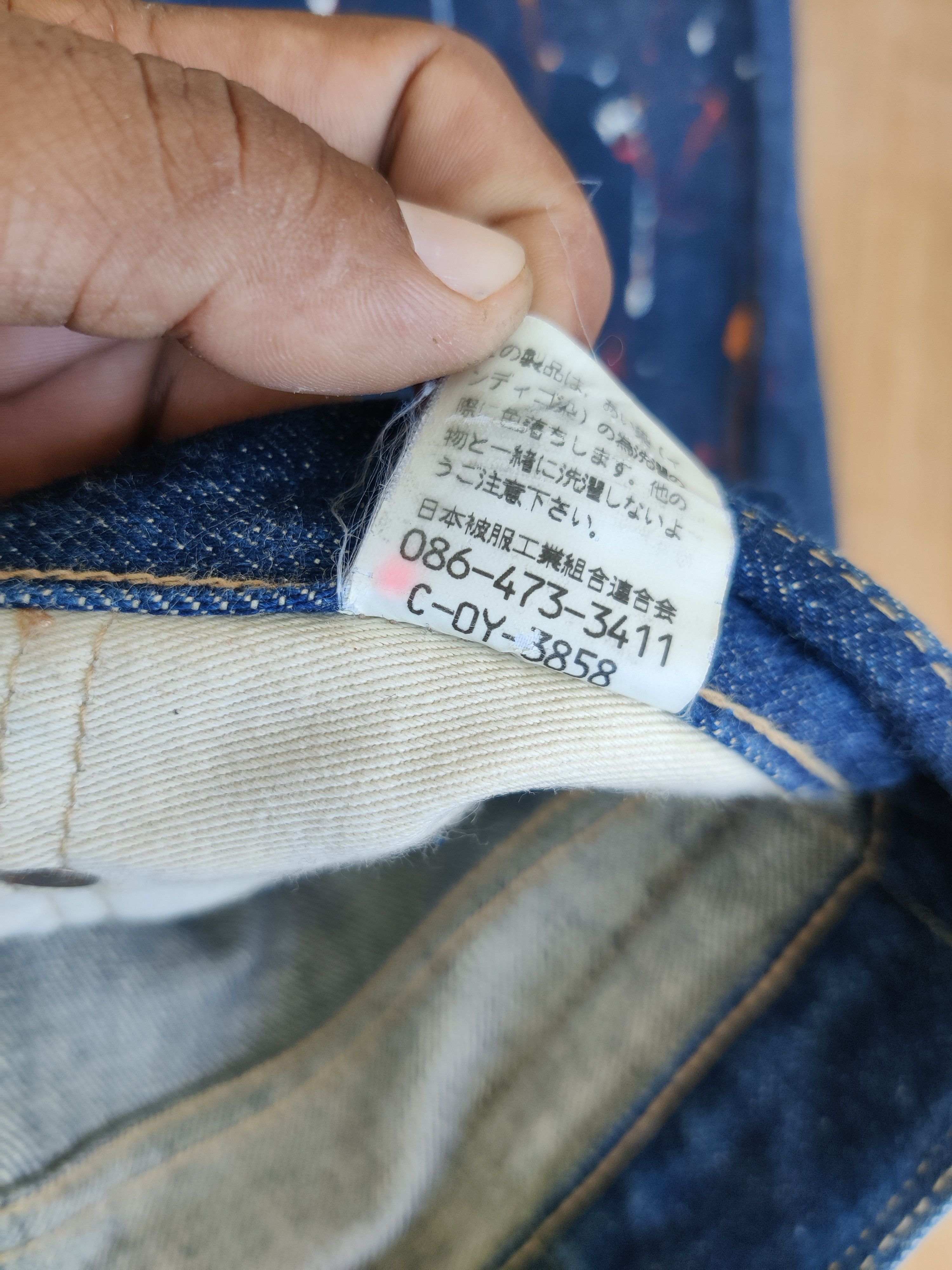 Japanese Brand × Johnbull × Vintage Vintage John Bull Japanese Denim Paint Splatter Selvedge Size US 29 - 8 Thumbnail
