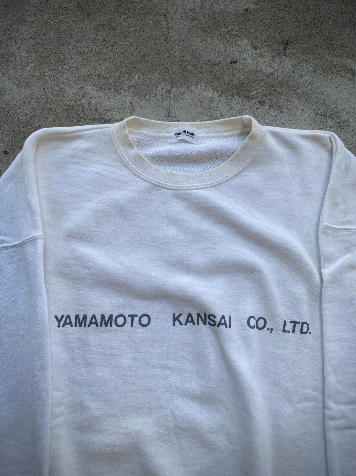 Kansai Yamamoto KANSAI MAN YAMAMOTO POEM BOXY SWEATSHIRT Size US M / EU 48-50 / 2 - 4 Thumbnail