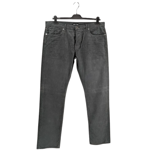 Tom Ford o1rshd1 Denim Straight Jeans in Dark Grey Size US 38 / EU 54 - 1 Thumbnail