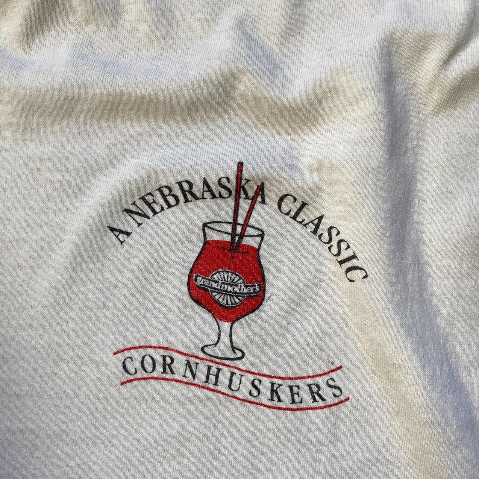 Fruit Of The Loom 90s nebraska lincoln bar tee Size US XL / EU 56 / 4 - 2 Thumbnail