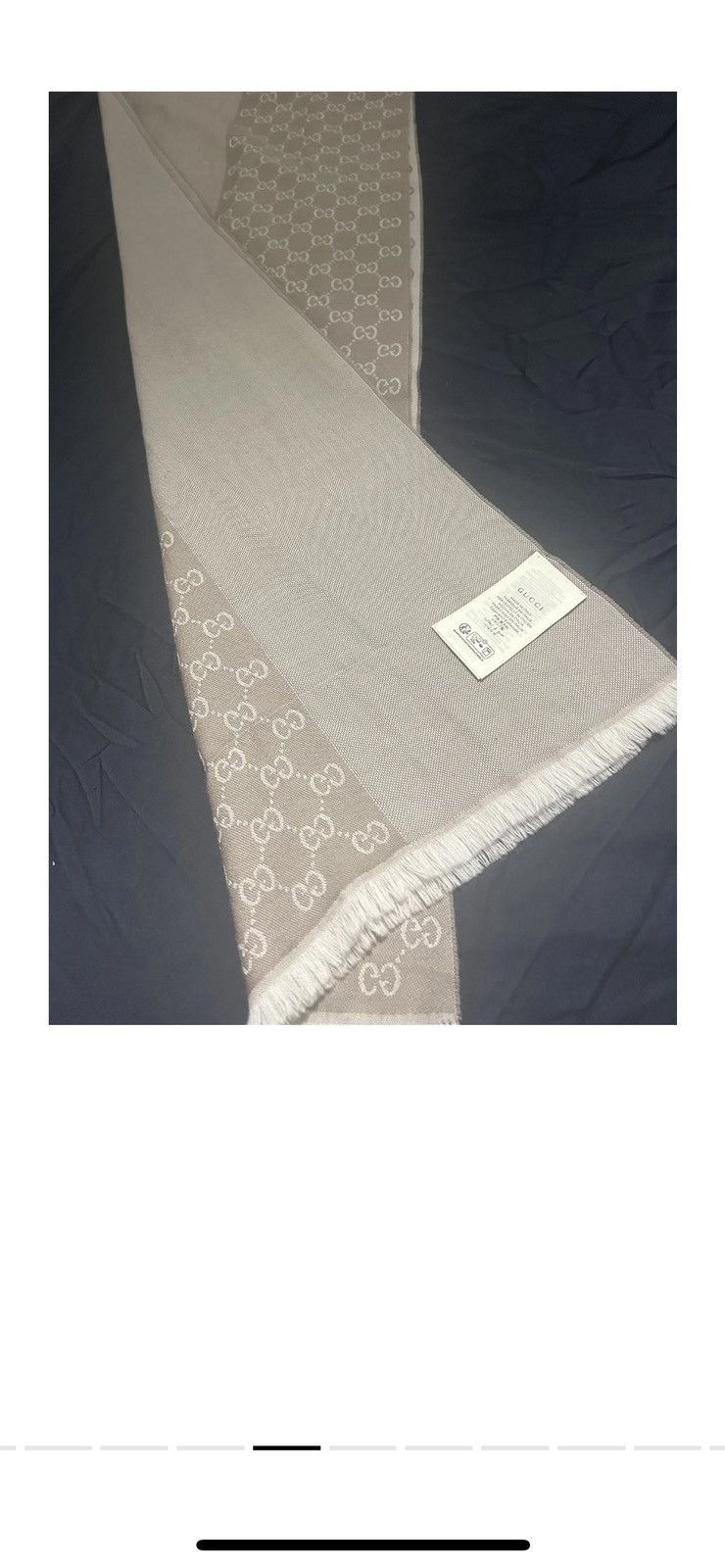 Gucci Gucci Wool scarf Size ONE SIZE - 5 Thumbnail