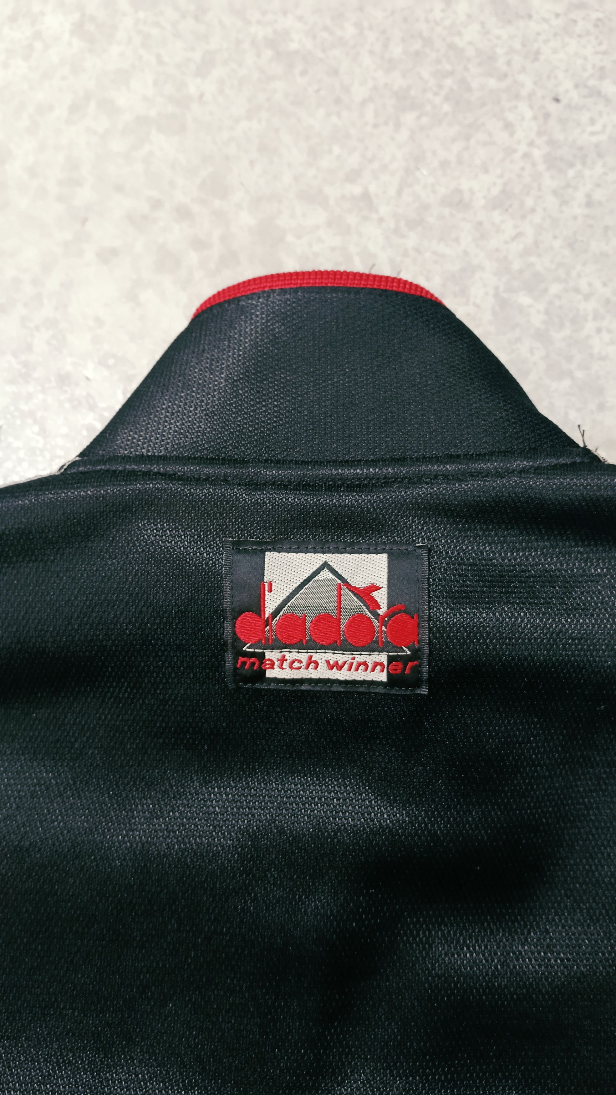 Diadora Rare Vintage Diadora Match Winner Training Sweater Size US L / EU 52-54 / 3 - 12 Thumbnail