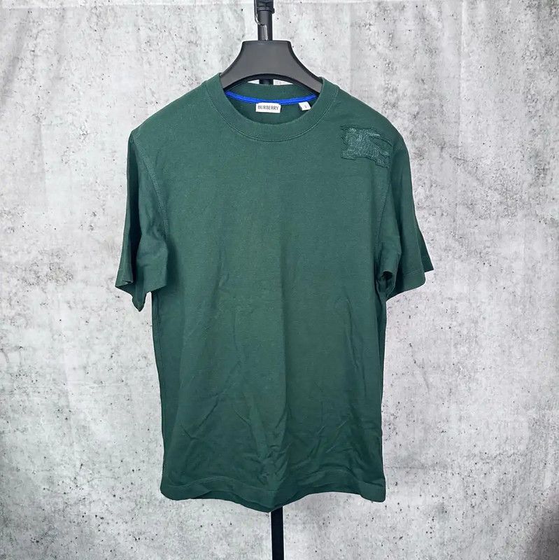 Burberry Burberry Green Cotton Short Sleeve T-shirt Size US S / EU 44-46 / 1 - 1 Thumbnail