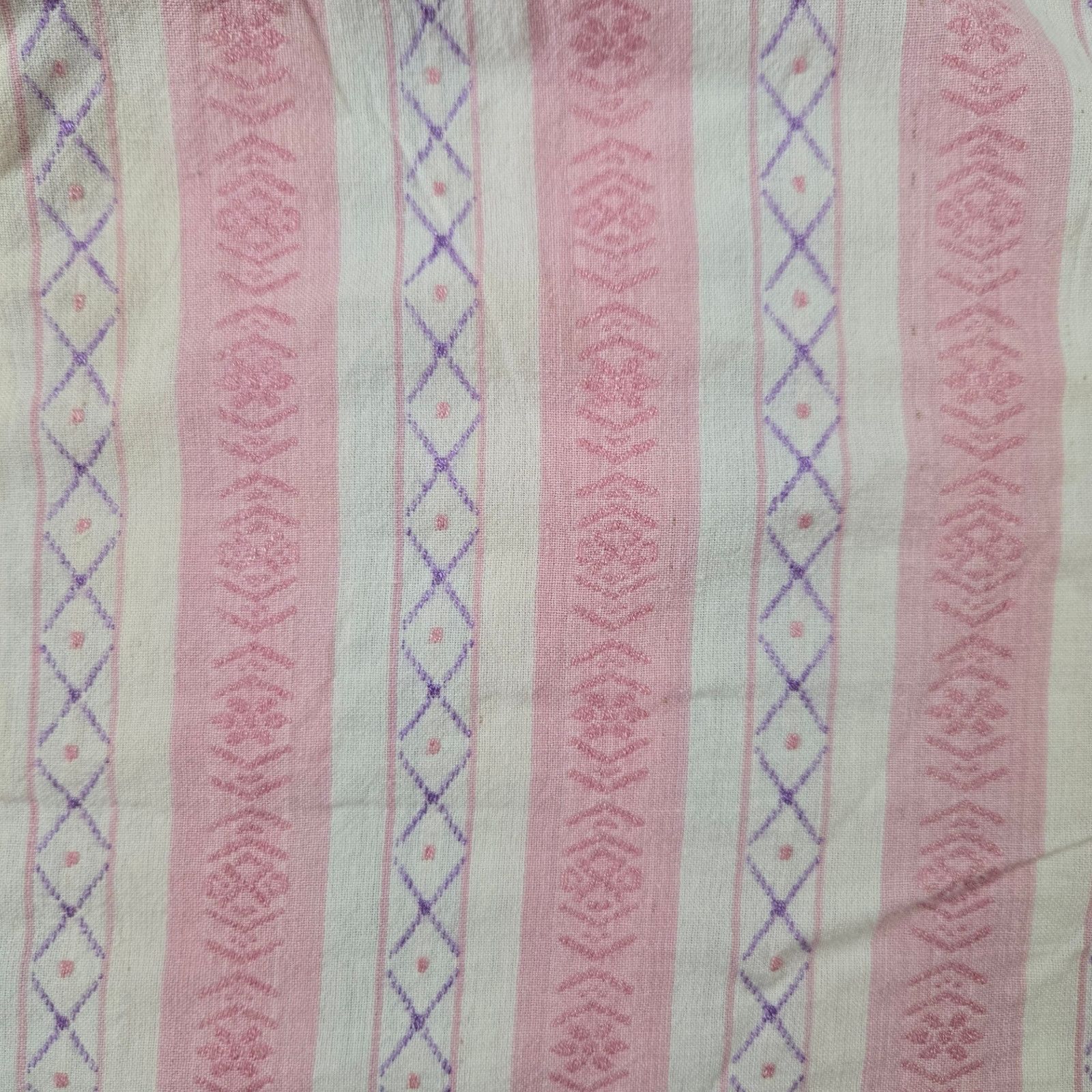 Vintage Vintage Pink White Striped Bermuda Shorts Size 20 Size 42" / US 20 - 7 Thumbnail