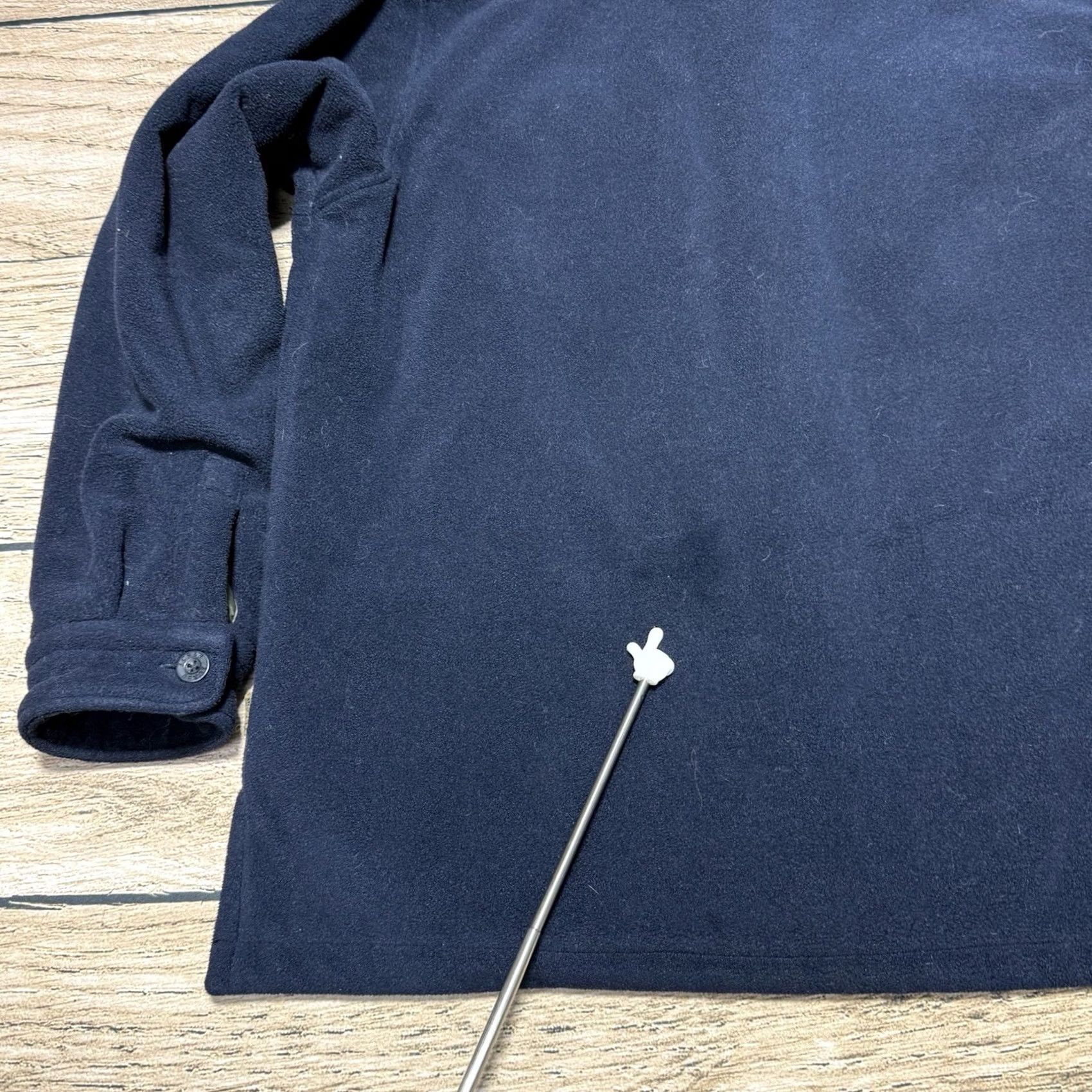 J.Crew J. Crew Jacket Mens Large Blue Quilted Fleece Lined Button Pockets Outdoor Coat Size US L / EU 52-54 / 3 - 6 Thumbnail