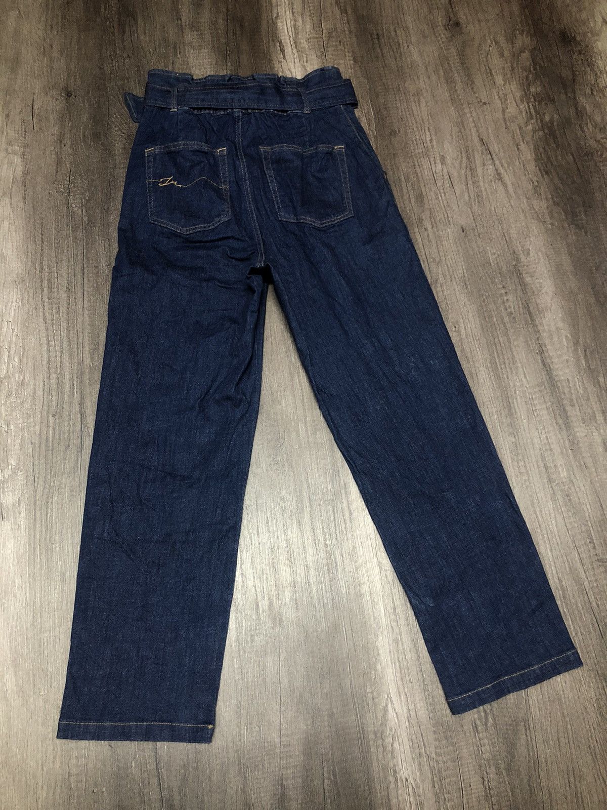 Designer × Japanese Brand Japanese Brand Feroux Onward Kashiyama Co Jeans With Belt Size 28" / US 6 / IT 42 - 10 Thumbnail