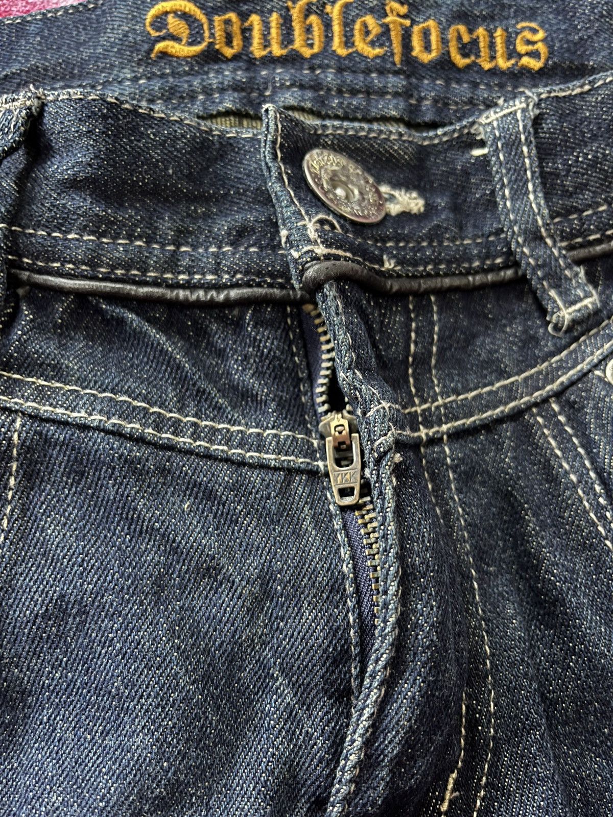 Le Grande Bleu (L.G.B.) Vintage Doublefocus 10 pocket jeans if six was nine Size US 31 - 6 Thumbnail