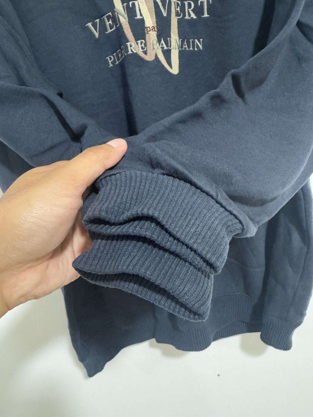 Pierre Balmain × Vintage Vintage Vent Vert by Pierre Balmain Sweatshirt Size US M / EU 48-50 / 2 - 4 Thumbnail