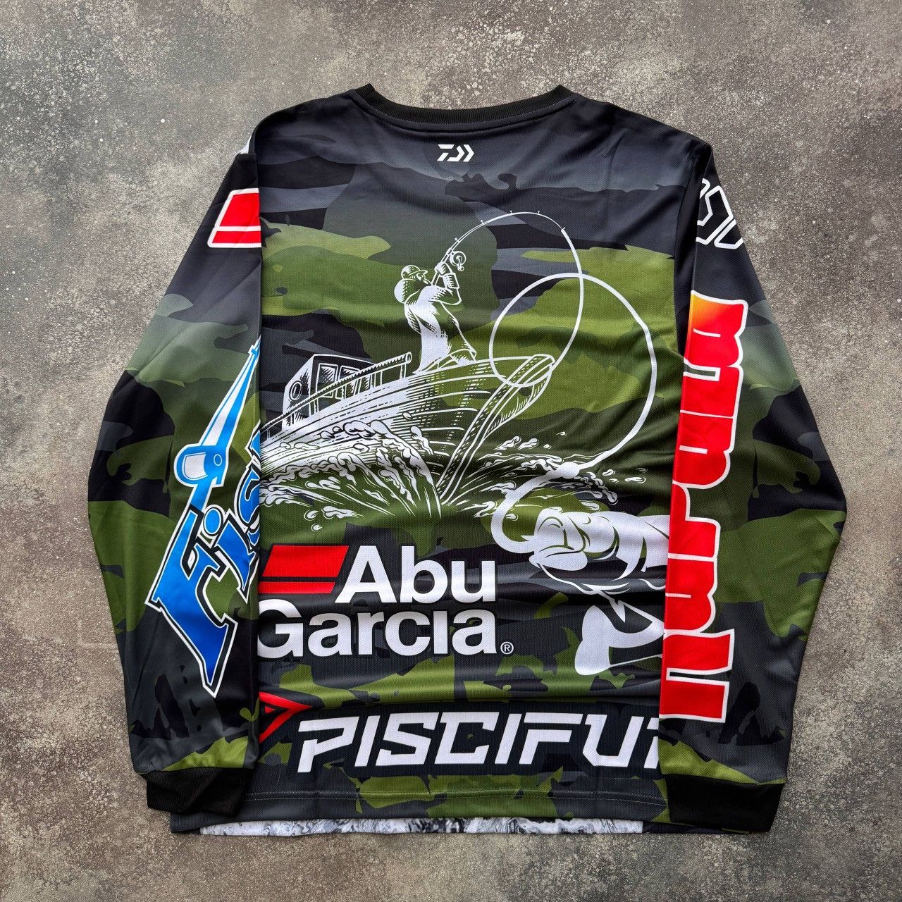 20471120 Shimano Y2K Fishing Racing Biker Jersey Size US M / EU 48-50 / 2 - 8 Thumbnail