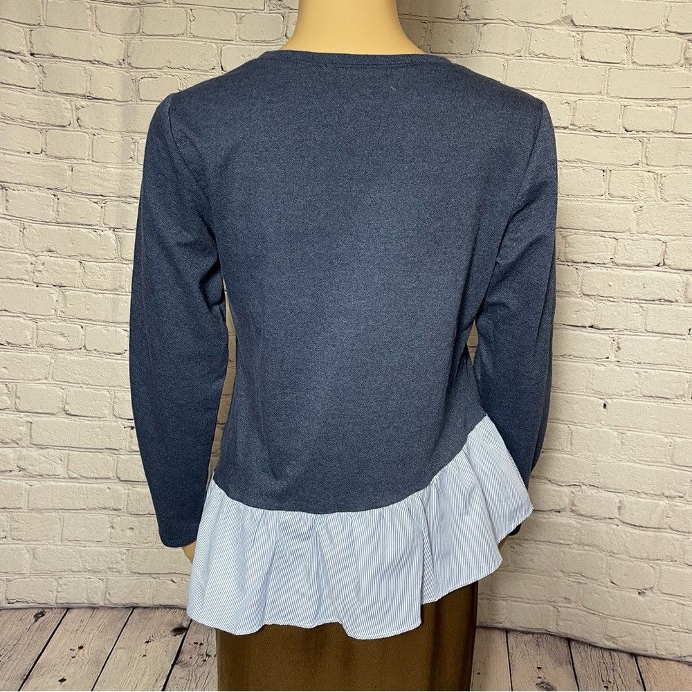Other John Paul Richard Asymmetric Layered Look Blue Top S Size S / US 4 / IT 40 - 4 Thumbnail