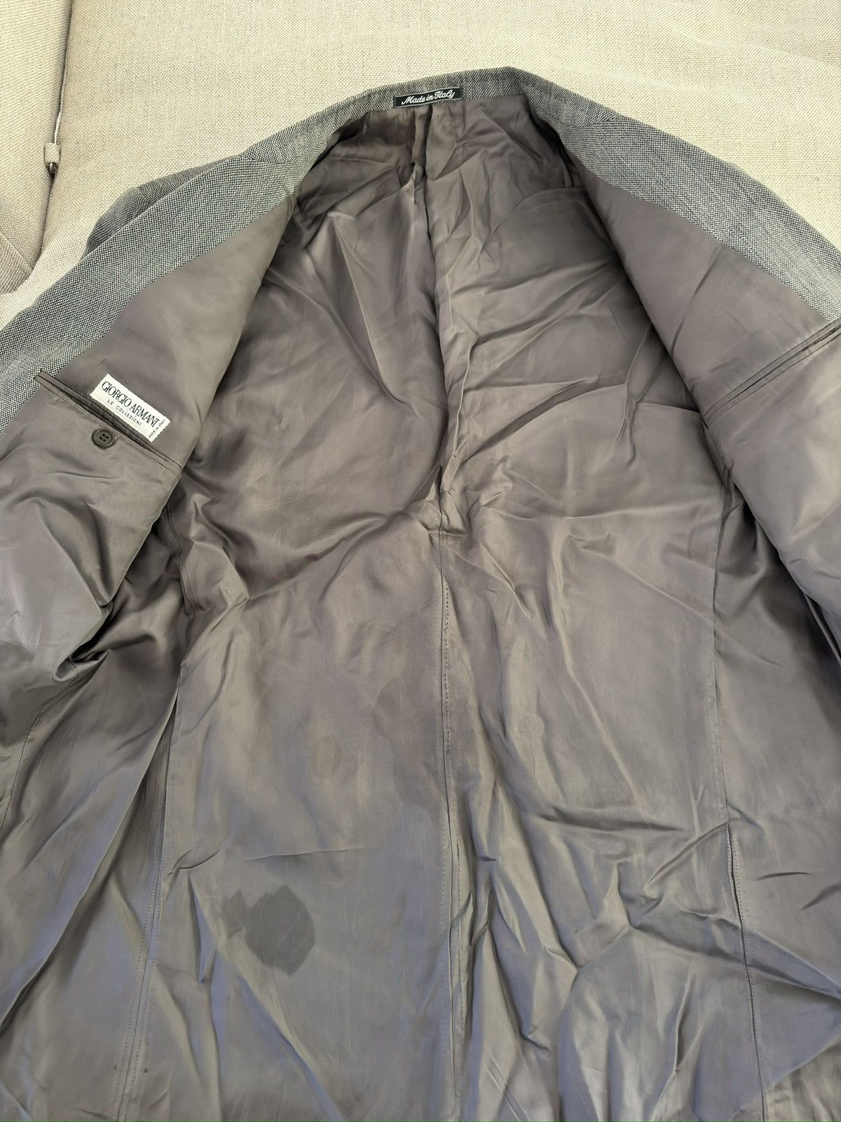 Giorgio Armani Giorgio Armani COLLEZIONI Made in Italy Jacket 42L Size 44L - 13 Thumbnail