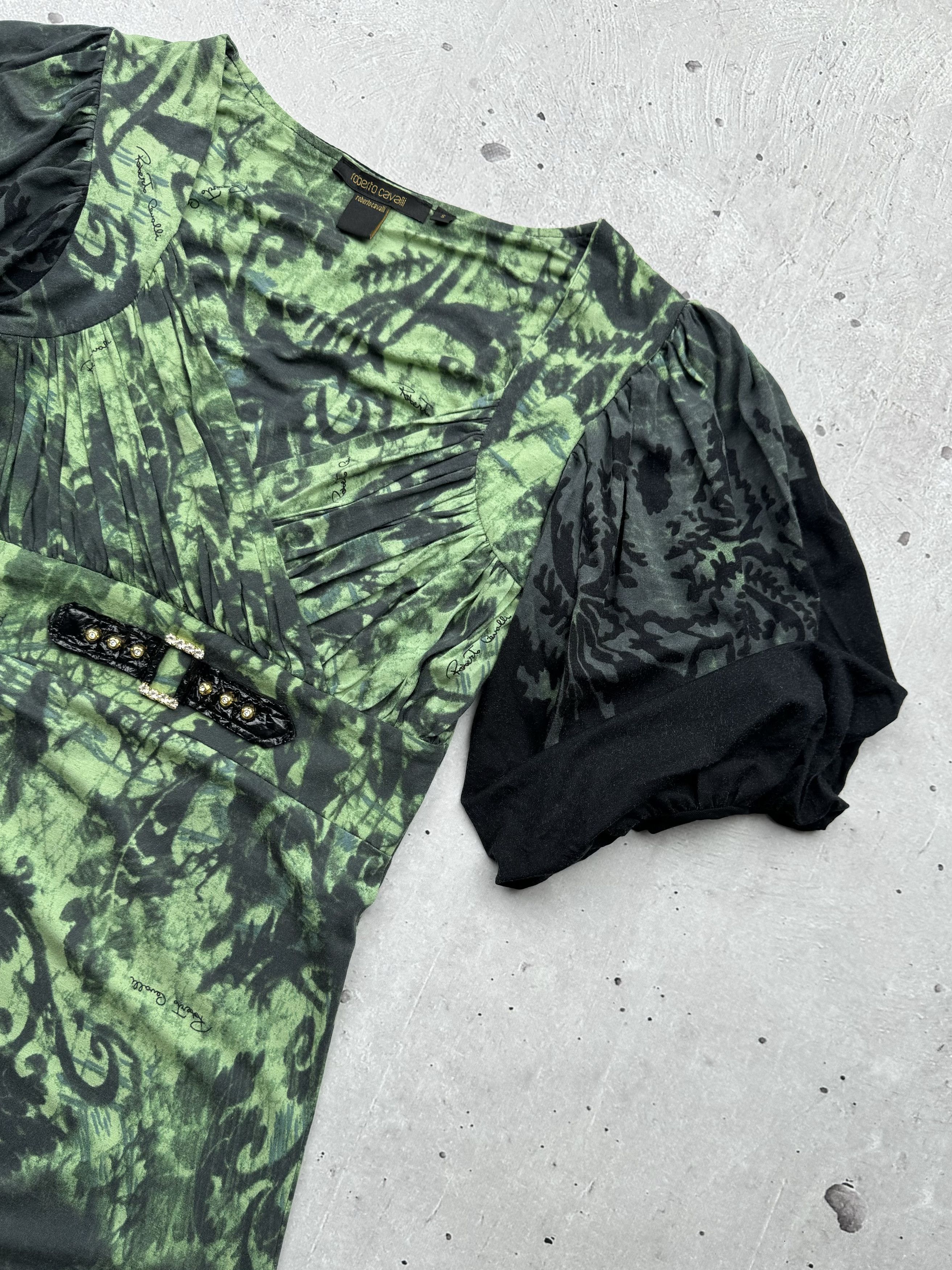 Just Cavalli × Roberto Cavalli × Vintage Roberto Cavalli Vintage Printed Mini Dress Size S / US 4 / IT 40 - 3 Thumbnail