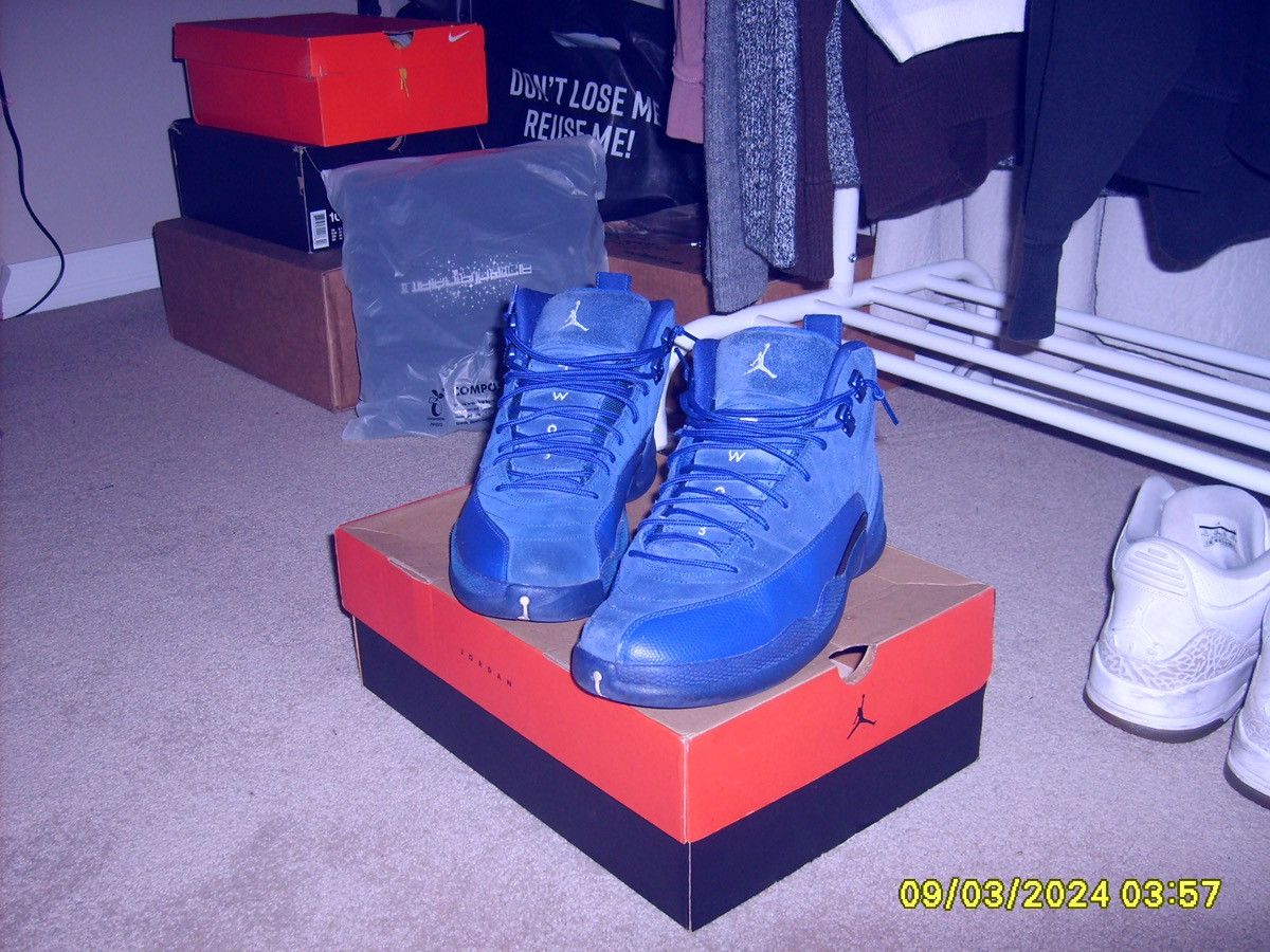 Air Jordan 12s ‘deep royal’