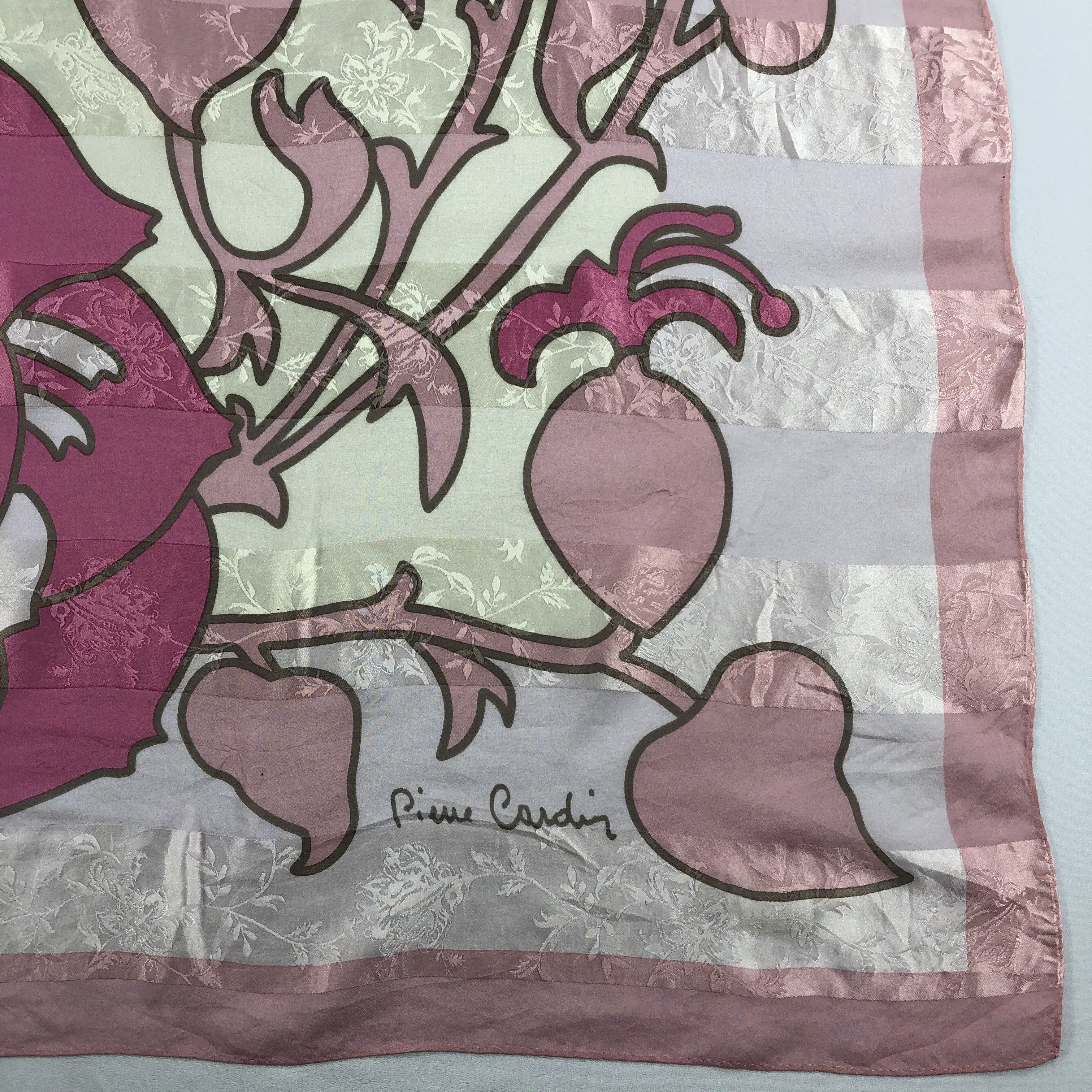 Pierre Cardin Vintage Pierre Cardin Silk Scarf Size ONE SIZE - 4 Thumbnail