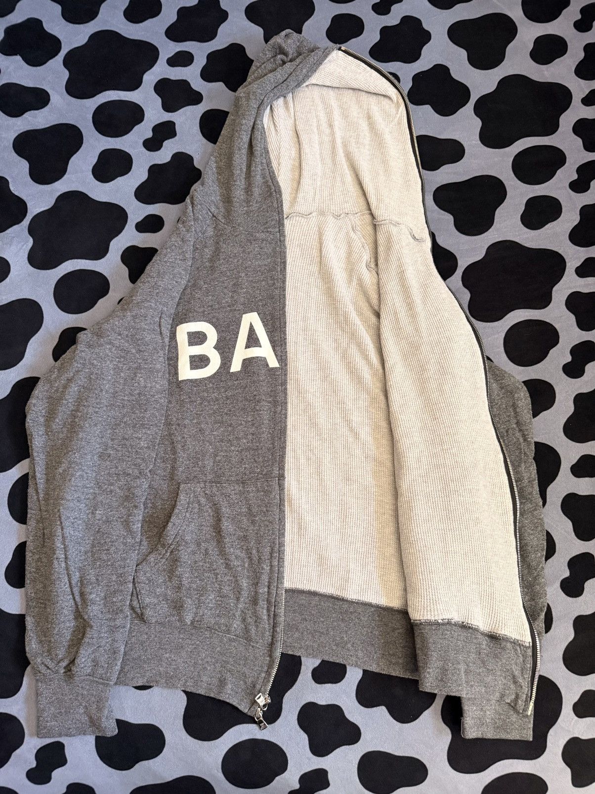 Bape Large Nigo Era BAPE Spell-Out Thermal Lined Full Zip Size US L / EU 52-54 / 3 - 3 Thumbnail