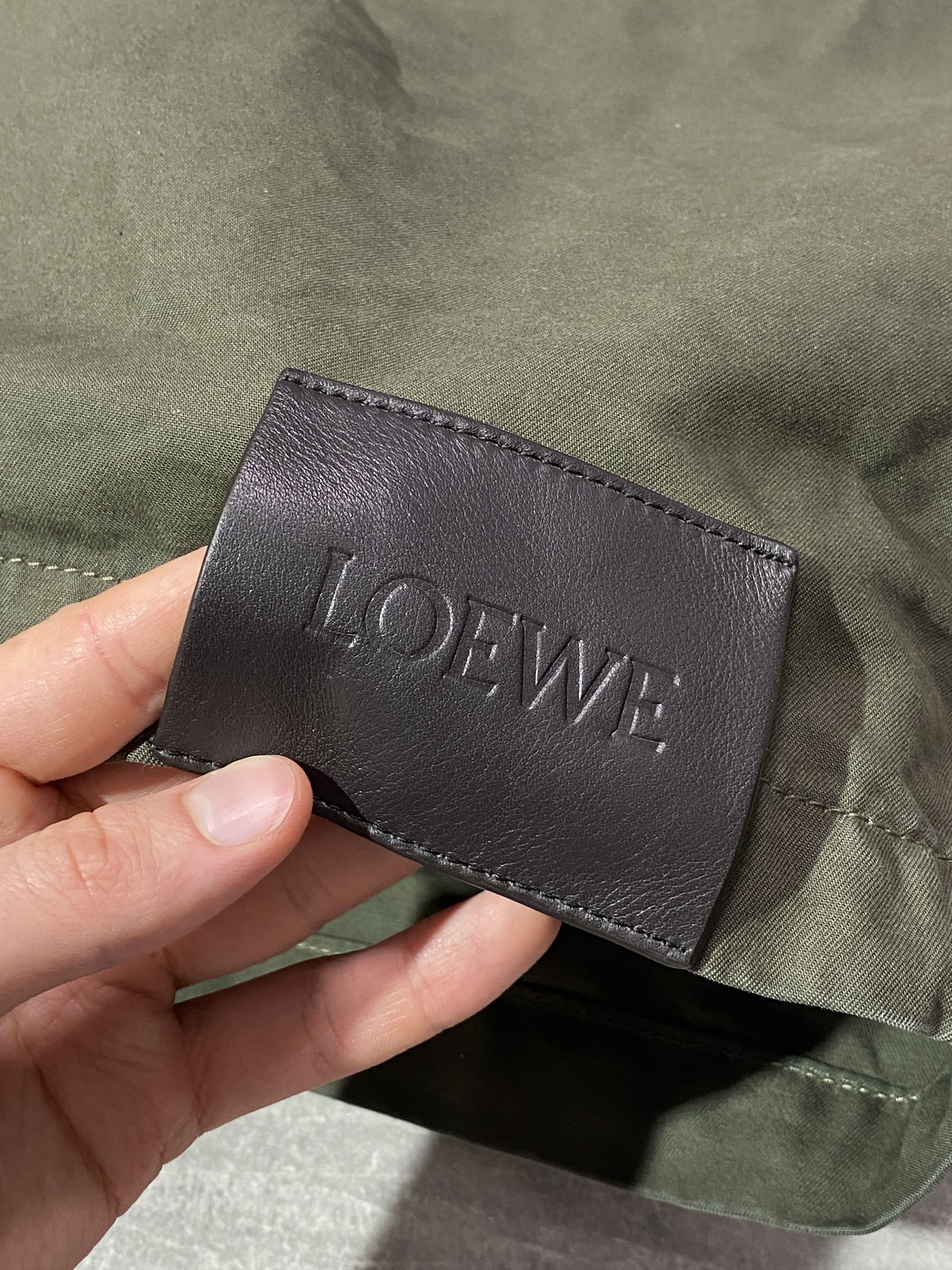 Loewe SS25 LOEWE MILITARY STYLE PROTOTYPE/SAMPLE CANVAS JACKET Size US M / EU 48-50 / 2 - 7 Thumbnail