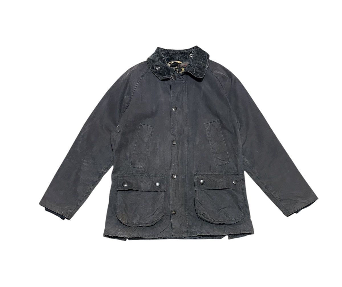 Barbour Trashed Vintage Barbour SL BEDALE jacket Sunfaded Size US M / EU 48-50 / 2 - 1 Thumbnail