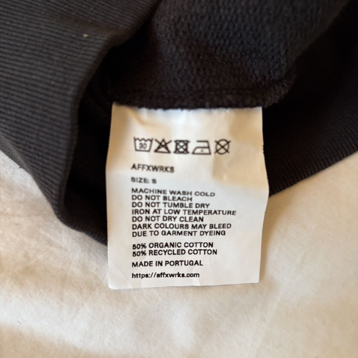 AFFXWRKS AFFXWRKS Wrks Hoodie Black/Grey Size US S / EU 44-46 / 1 - 3 Thumbnail